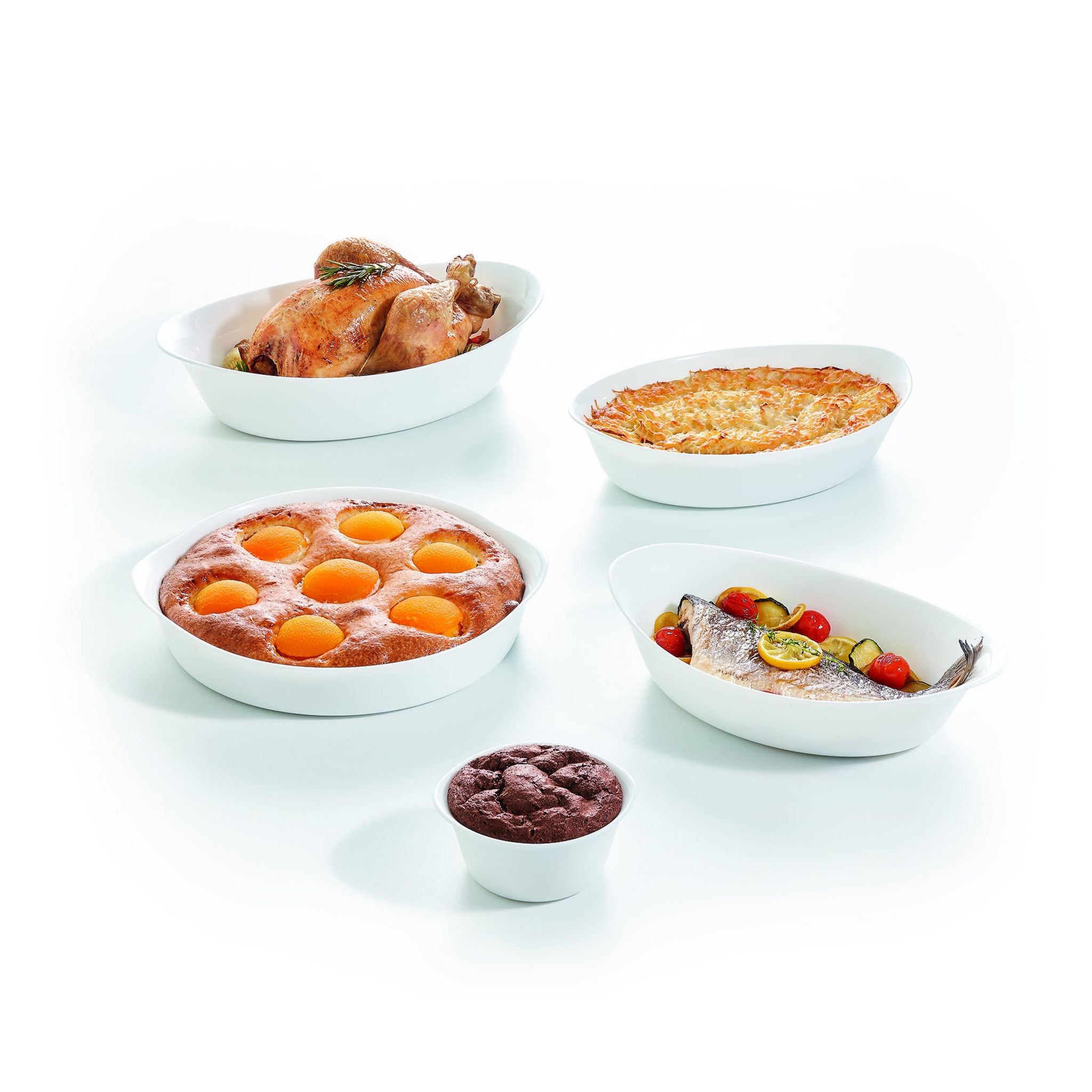 Voir la diapositive 3 : LUMINARC Plat ovale 32x20 cm SMART CUISINE