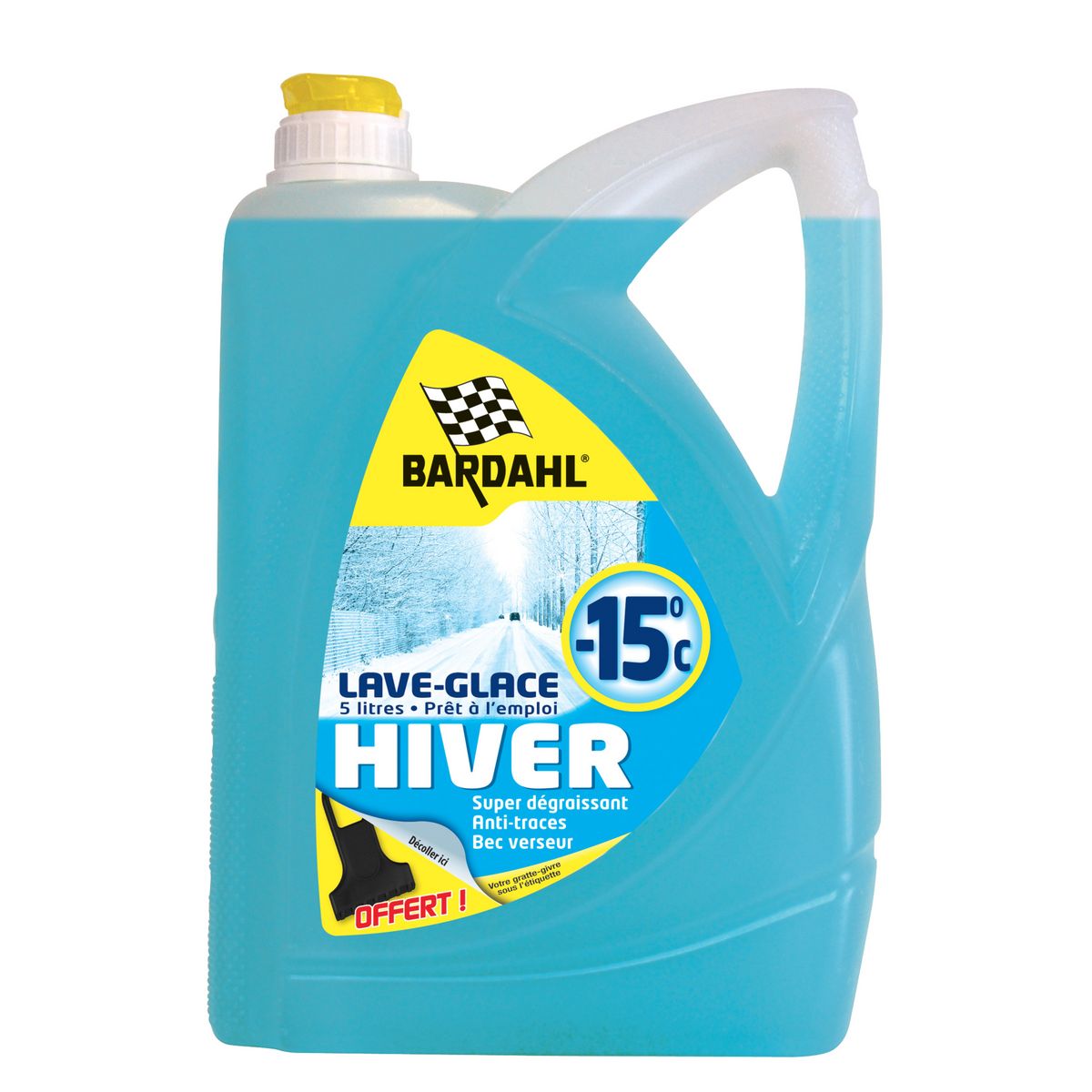 BARDAHL Lave-glace hiver -15° + G.Givre
