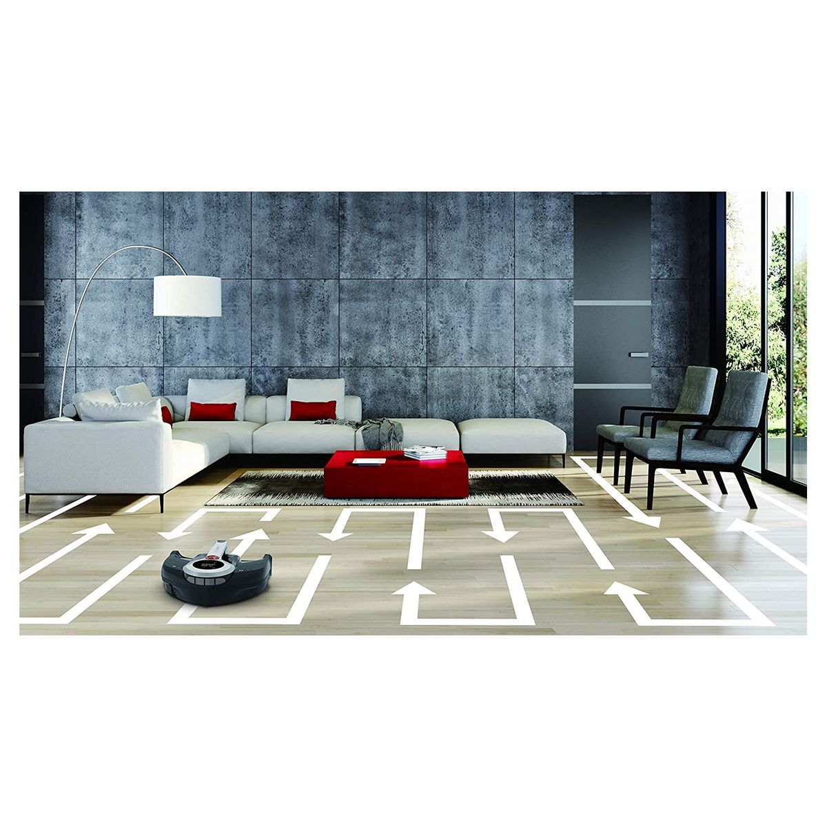 HOOVER Aspirateur robot connecté HGO710 - Noir