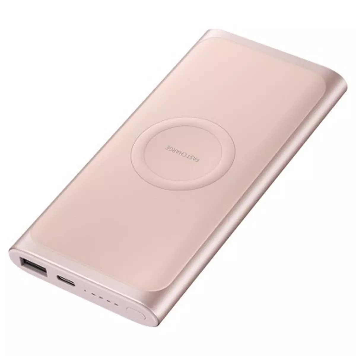 SAMSUNG Batterie de secours 10000 mAh Charge rapide Induction + Câble USB-A/USB-C - Or Rose