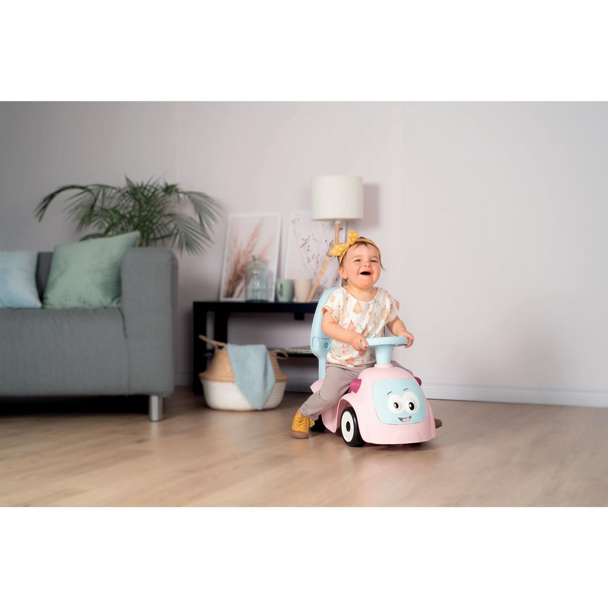 SMOBY Porteur Maestro balade - Rose