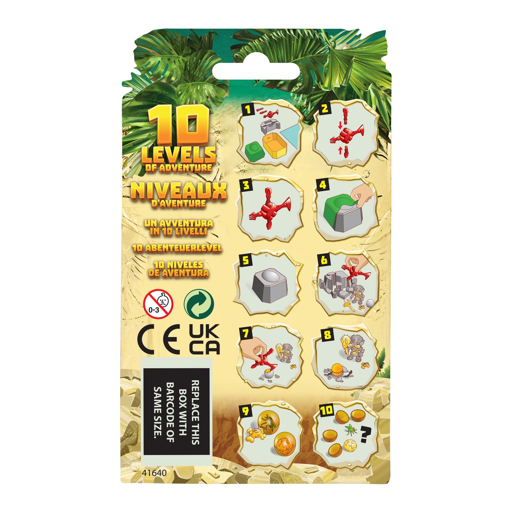 Voir la diapositive 2 : MOOSE Pack Tresor X - L'Or des Dinos