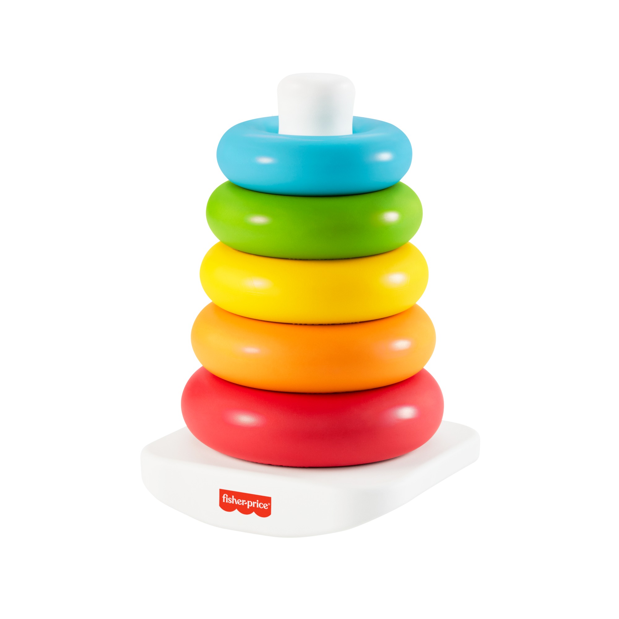 Voir la diapositive 3 : MATTEL Ma pyramide Arc en Ciel Fisher Price