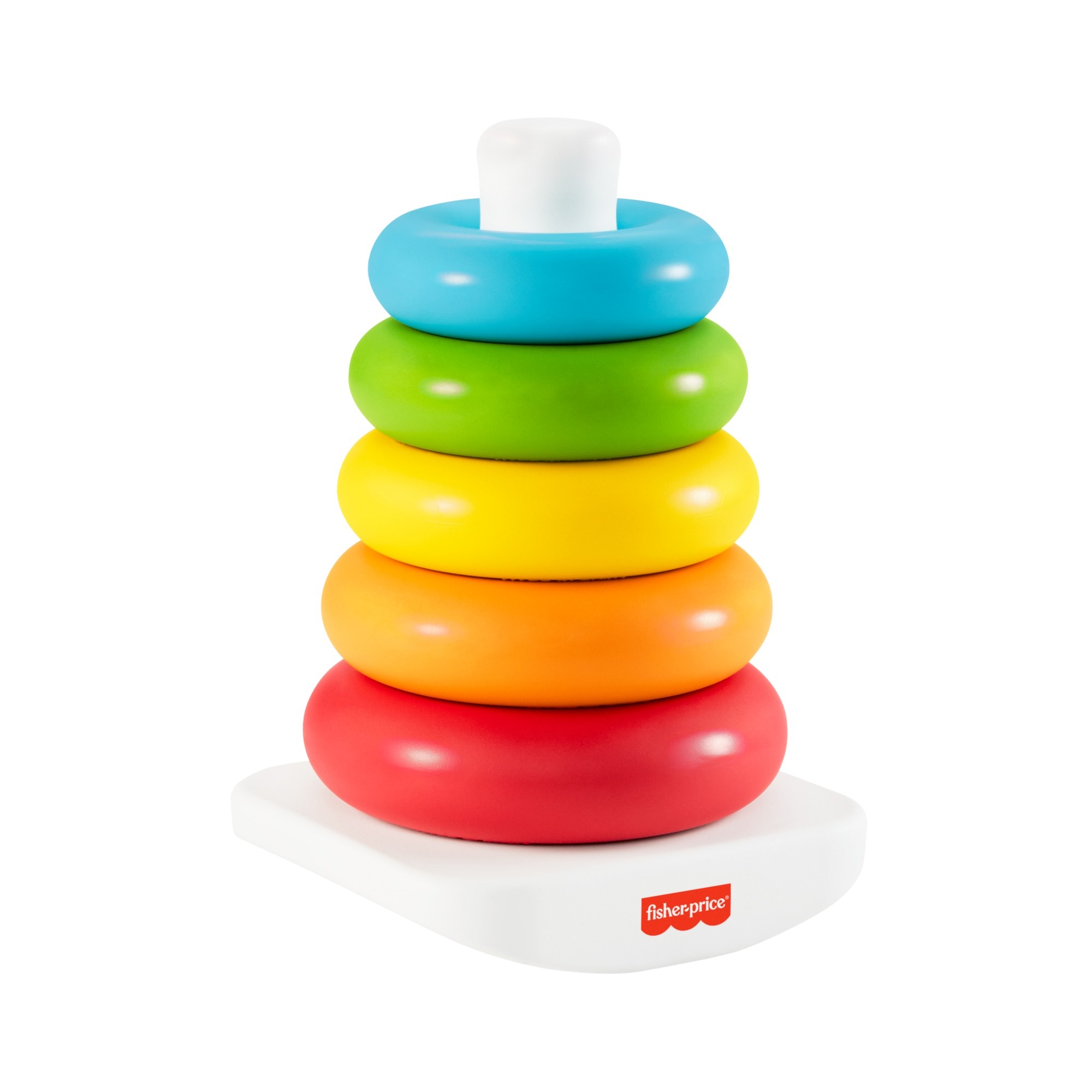 Voir la diapositive 4 : MATTEL Ma pyramide Arc en Ciel Fisher Price