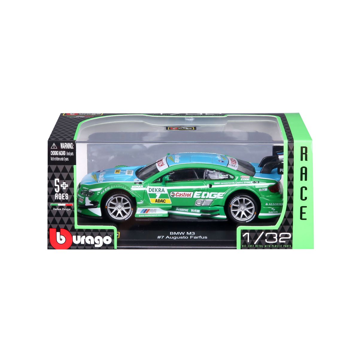 BBURAGO Voiture de course RACE/PISTE/RALLYE 2CHELLE 1/32ème