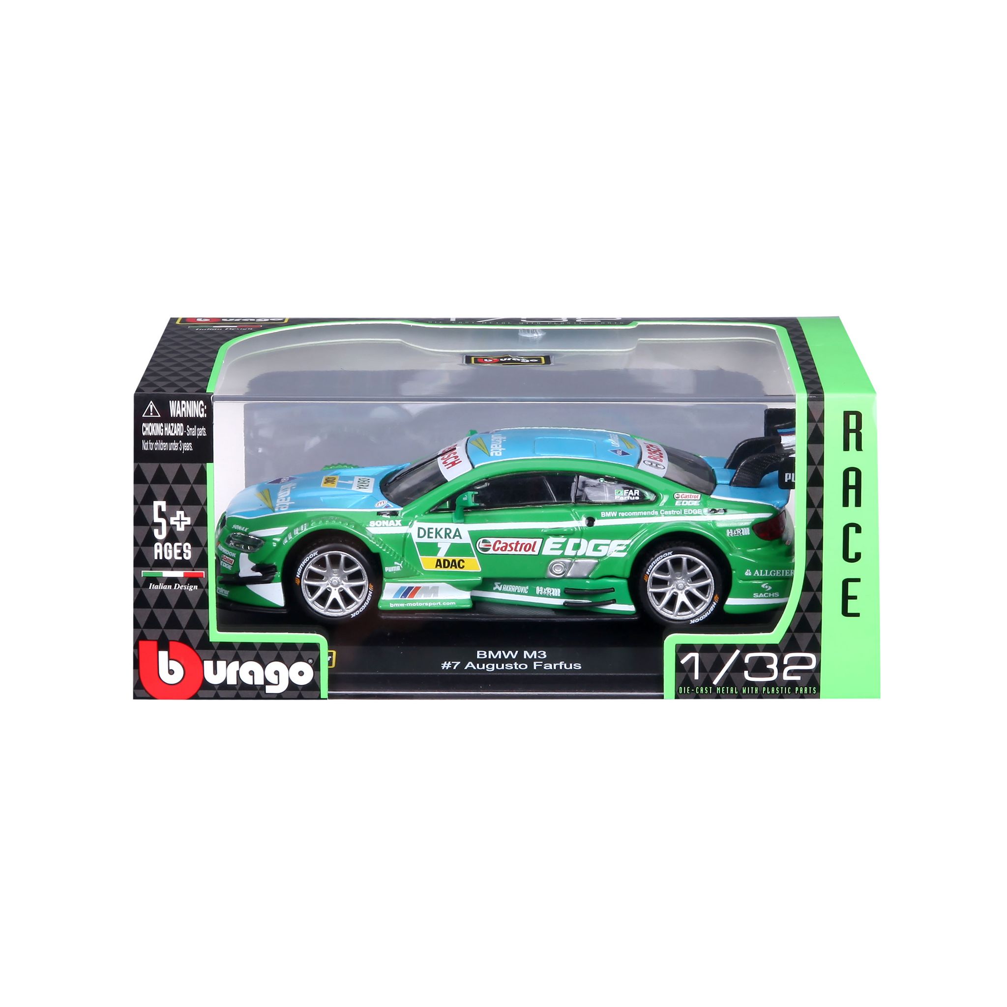 Voir la diapositive 5 : BBURAGO Voiture de course RACE/PISTE/RALLYE 2CHELLE 1/32ème