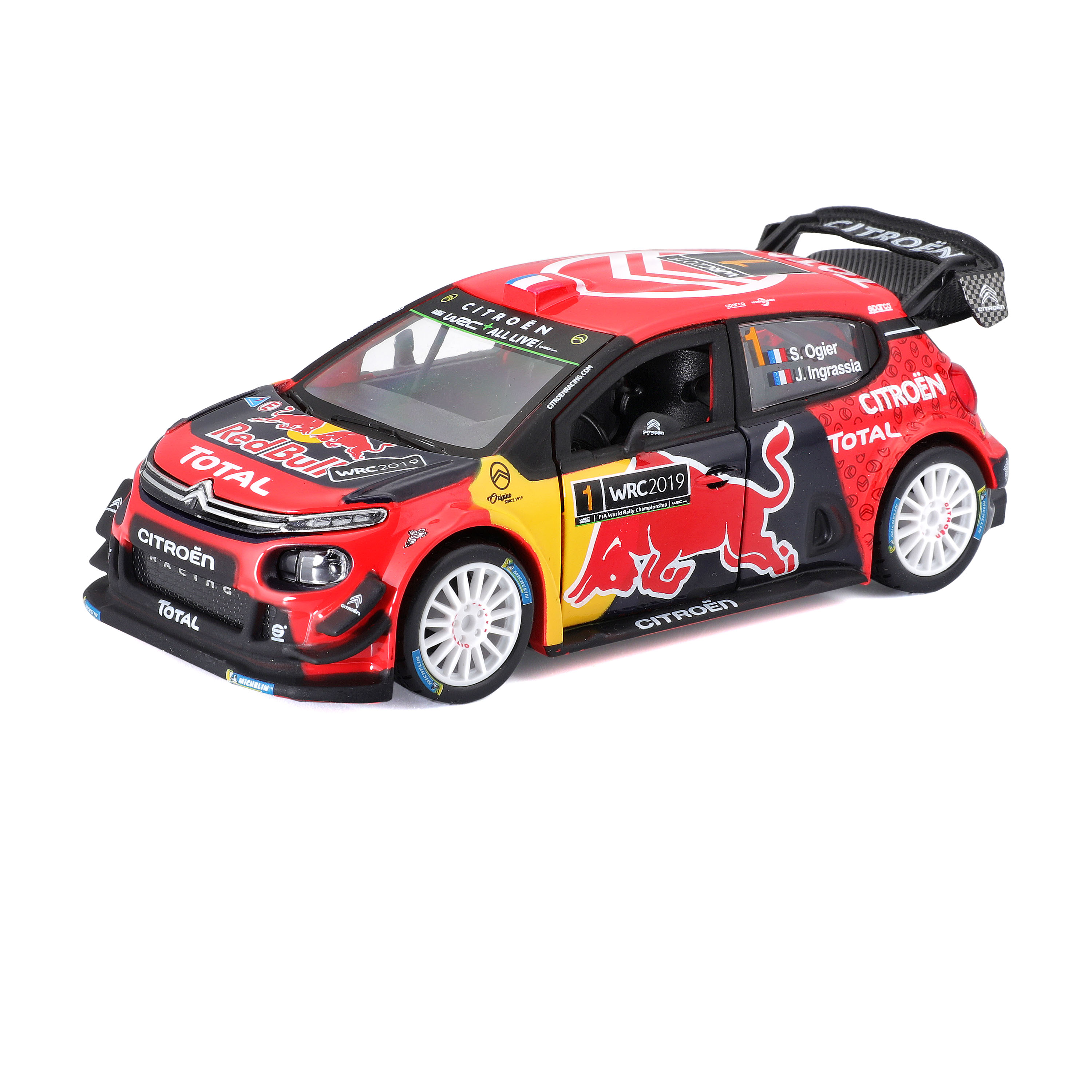 Voir la diapositive 6 : BBURAGO Voiture de course RACE/PISTE/RALLYE 2CHELLE 1/32ème