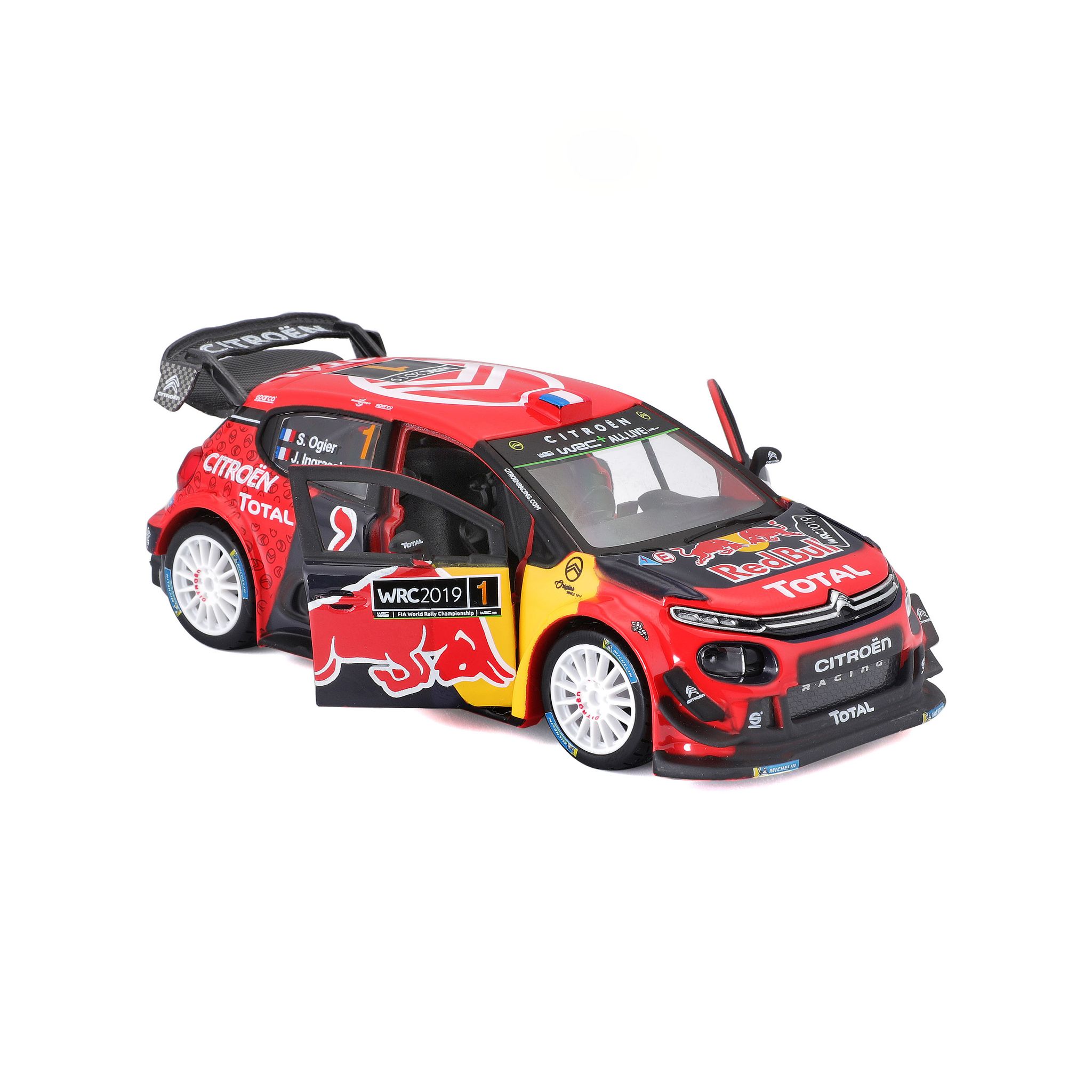 Voir la diapositive 7 : BBURAGO Voiture de course RACE/PISTE/RALLYE 2CHELLE 1/32ème