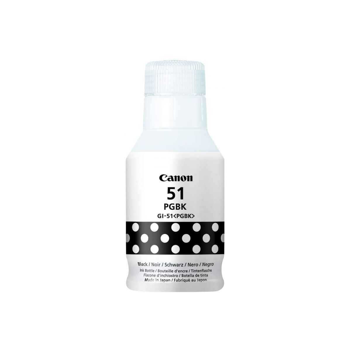 Voir la diapositive 2 : CANON Bouteille d'encre GI51 PBGK - Noir