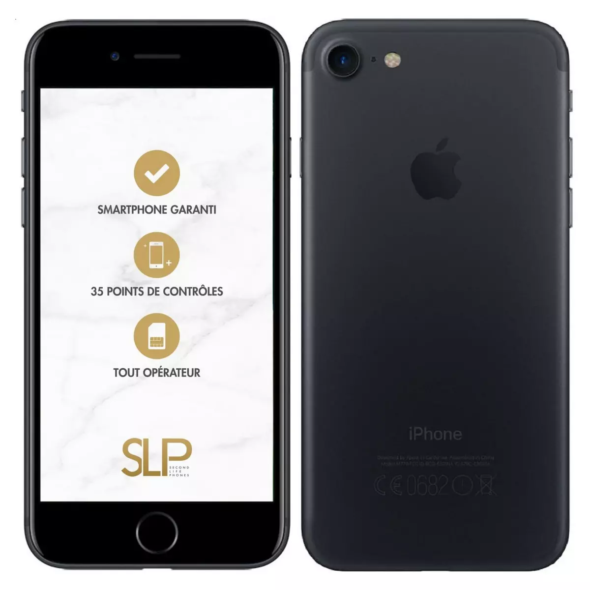 SLP iPhone 7 - Reconditionné - Grade B - 32 Go - Gris -