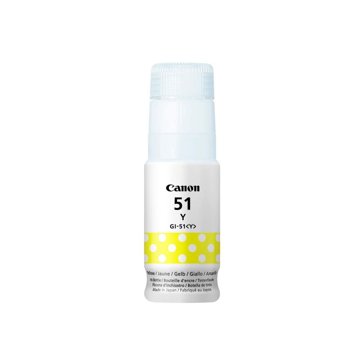 Voir la diapositive 2 : CANON Cartouche GI51Y - Jaune