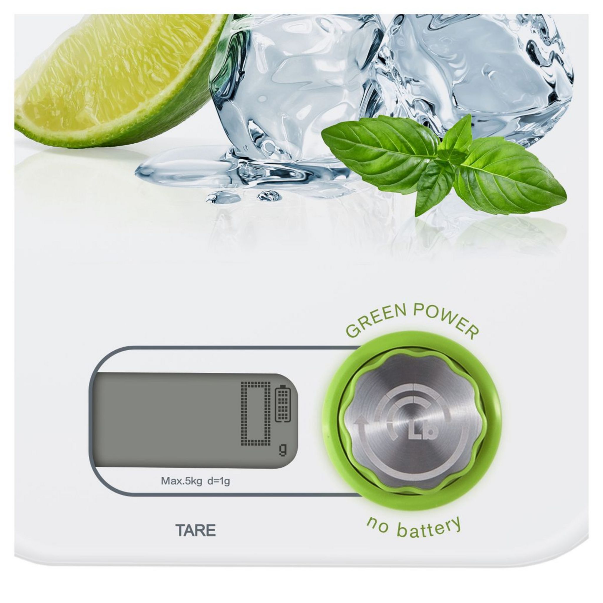 Voir la diapositive 8 : LITTLE BALANCE Balance de cuisine 8447 FLOWCIT - Blanc