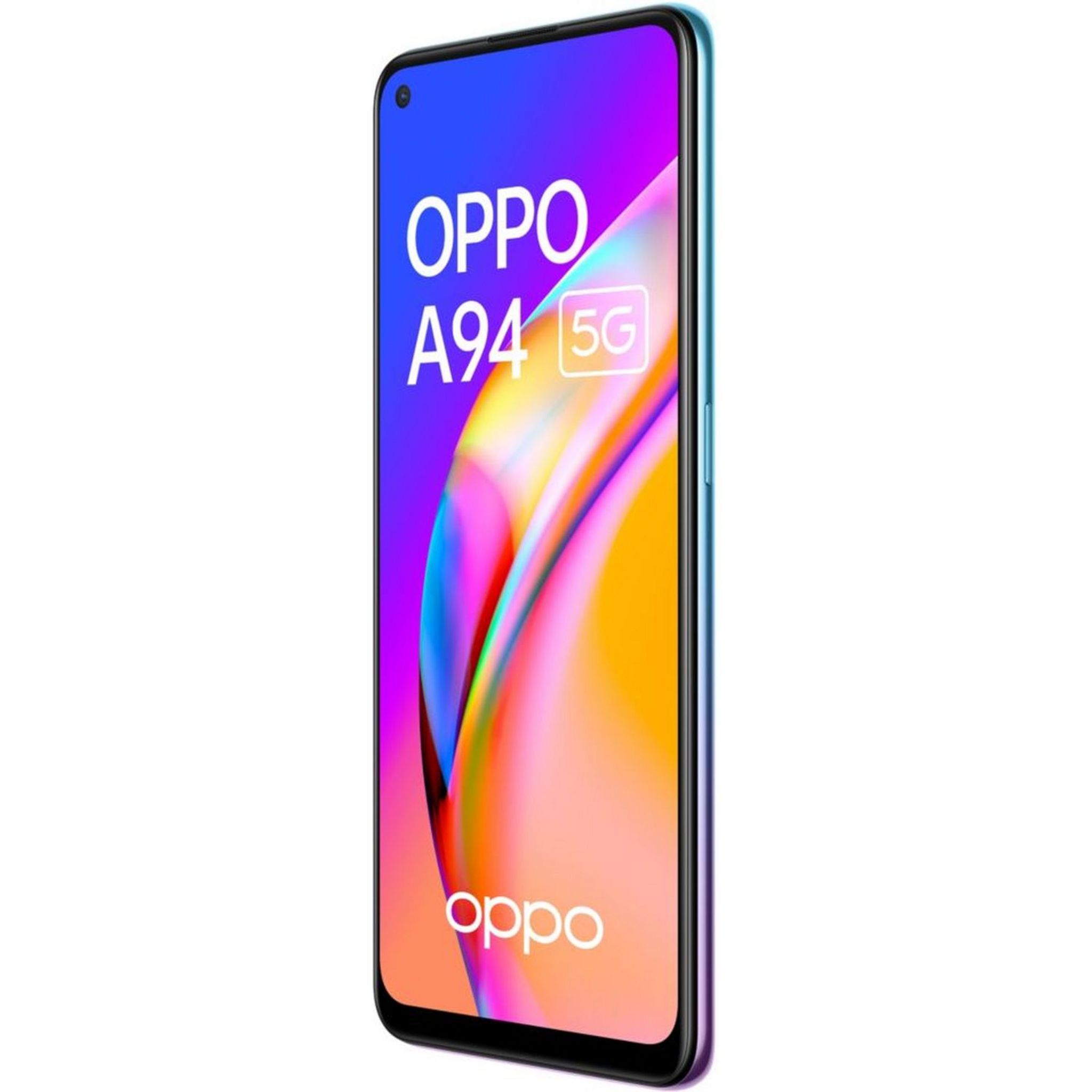 Voir la diapositive 5 : OPPO Smartphone A94  5G  128 Go  6.43 pouces  Bleu  Double NanoSim