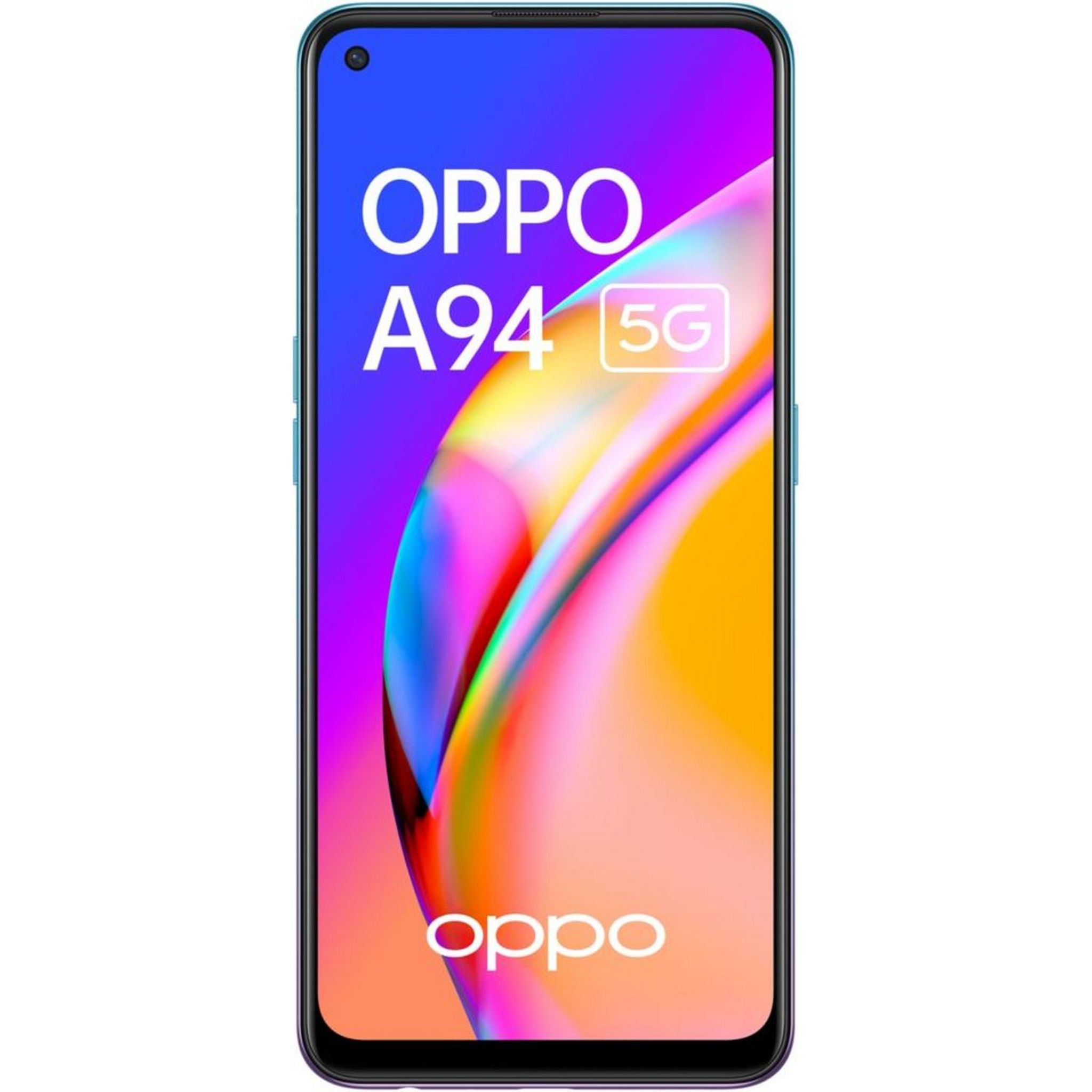 Voir la diapositive 9 : OPPO Smartphone A94  5G  128 Go  6.43 pouces  Bleu  Double NanoSim