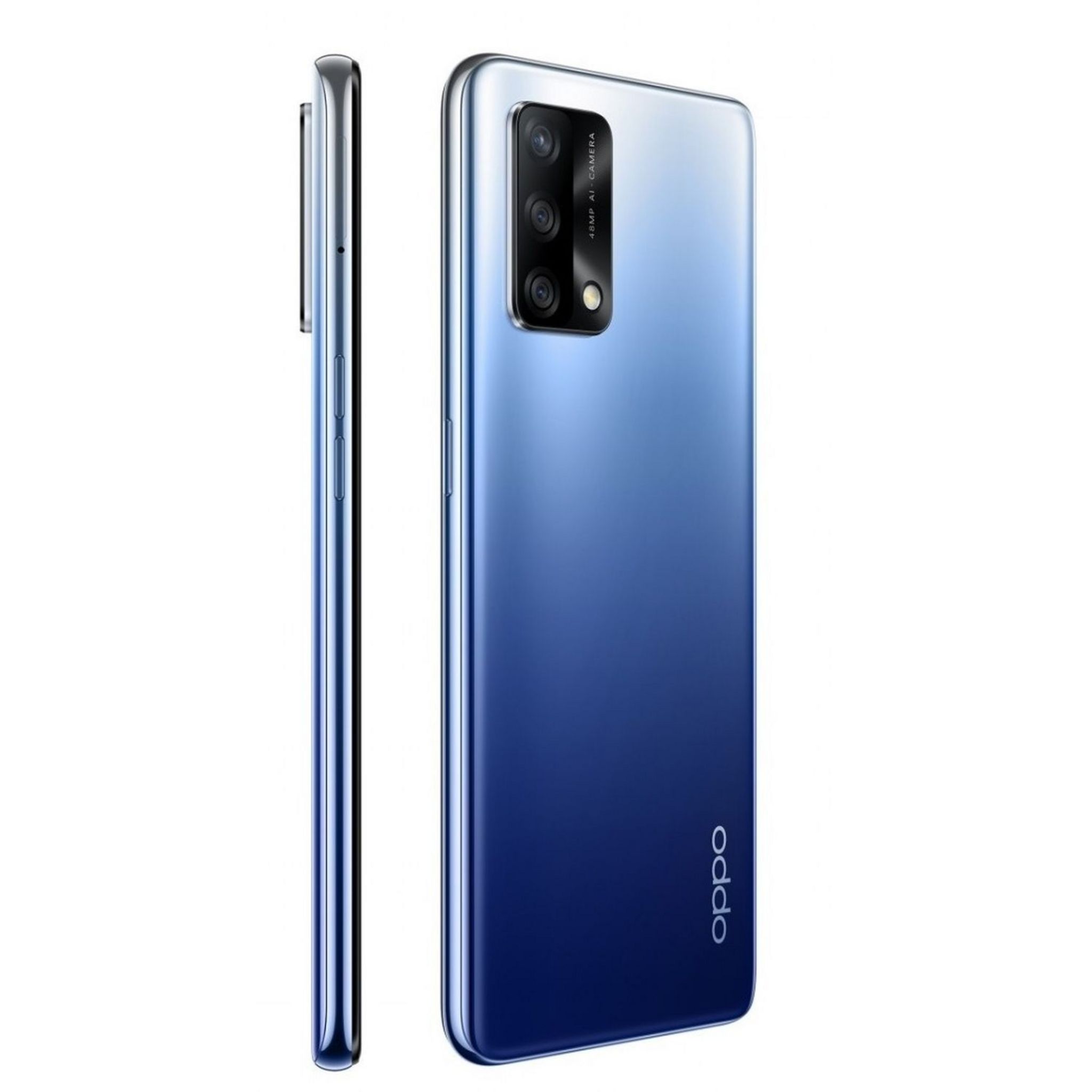 Voir la diapositive 2 : OPPO Smartphone A74  4G  128 Go  6.43 pouces  Bleu  Double NanoSim