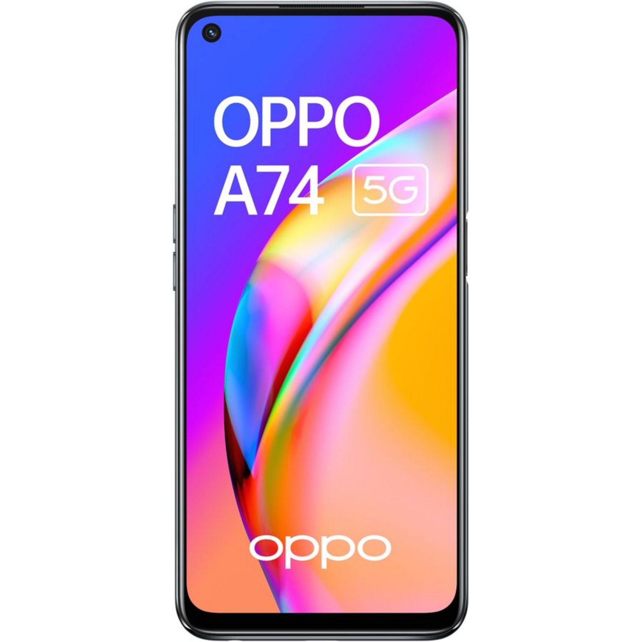 Voir la diapositive 3 : OPPO Smartphone A74  5G  128 Go  6.5 pouces  Noir  Double NanoSim