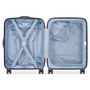 Voir la diapositive 2 : DELSEY Valise Cabine à roulettes rigide Noir ABS 55 x 40 x 20 cm IROISE