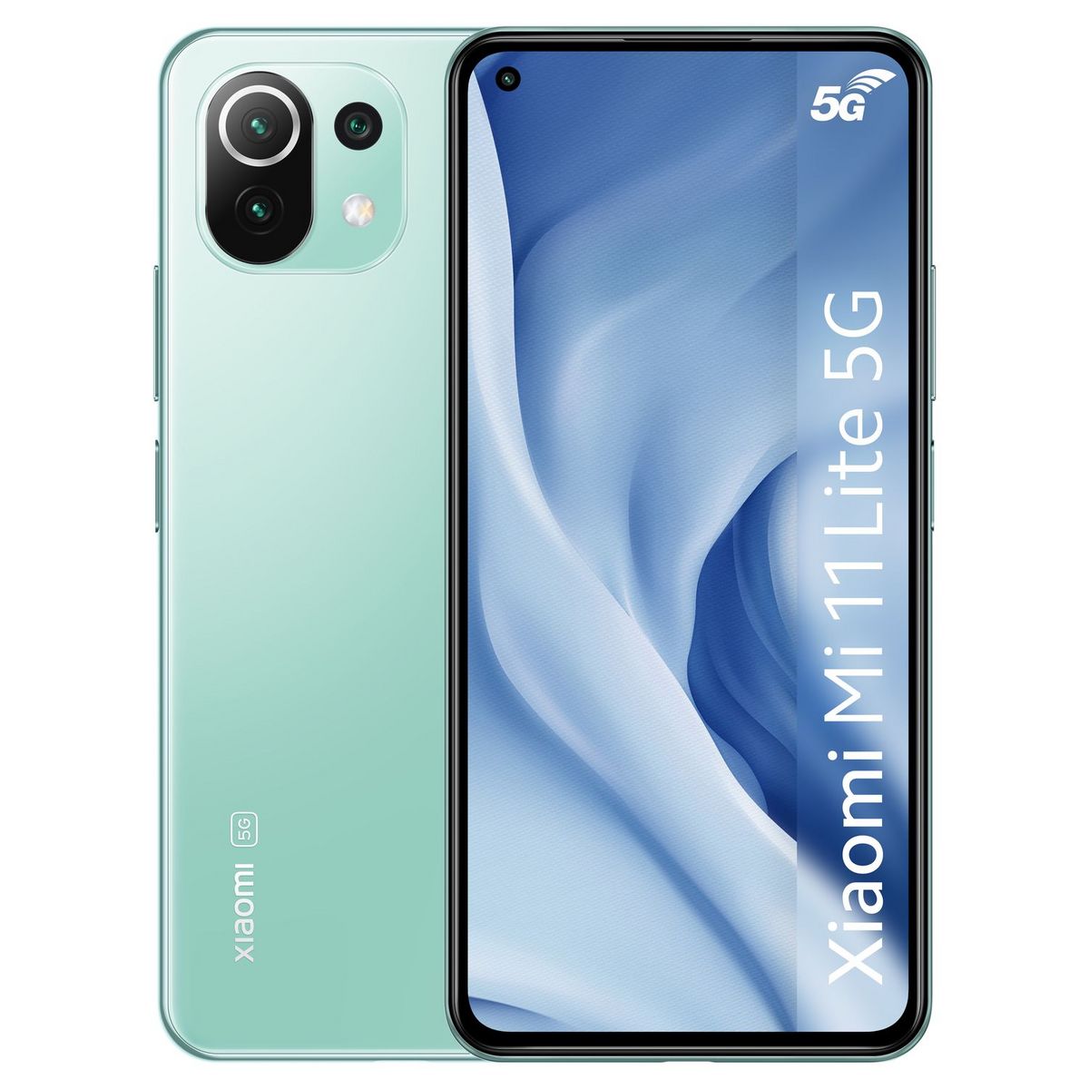 XIAOMI Smartphone Mi 11 Lite  128 Go  6.55 pouces  Vert  5G