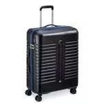 delsey grande valise à roulettes rigide noir abs 66 x 47 x 27 cm iroise