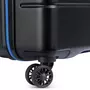 DELSEY Grande Valise à roulettes rigide Noir ABS 66 x 47 x 27 cm IROISE
