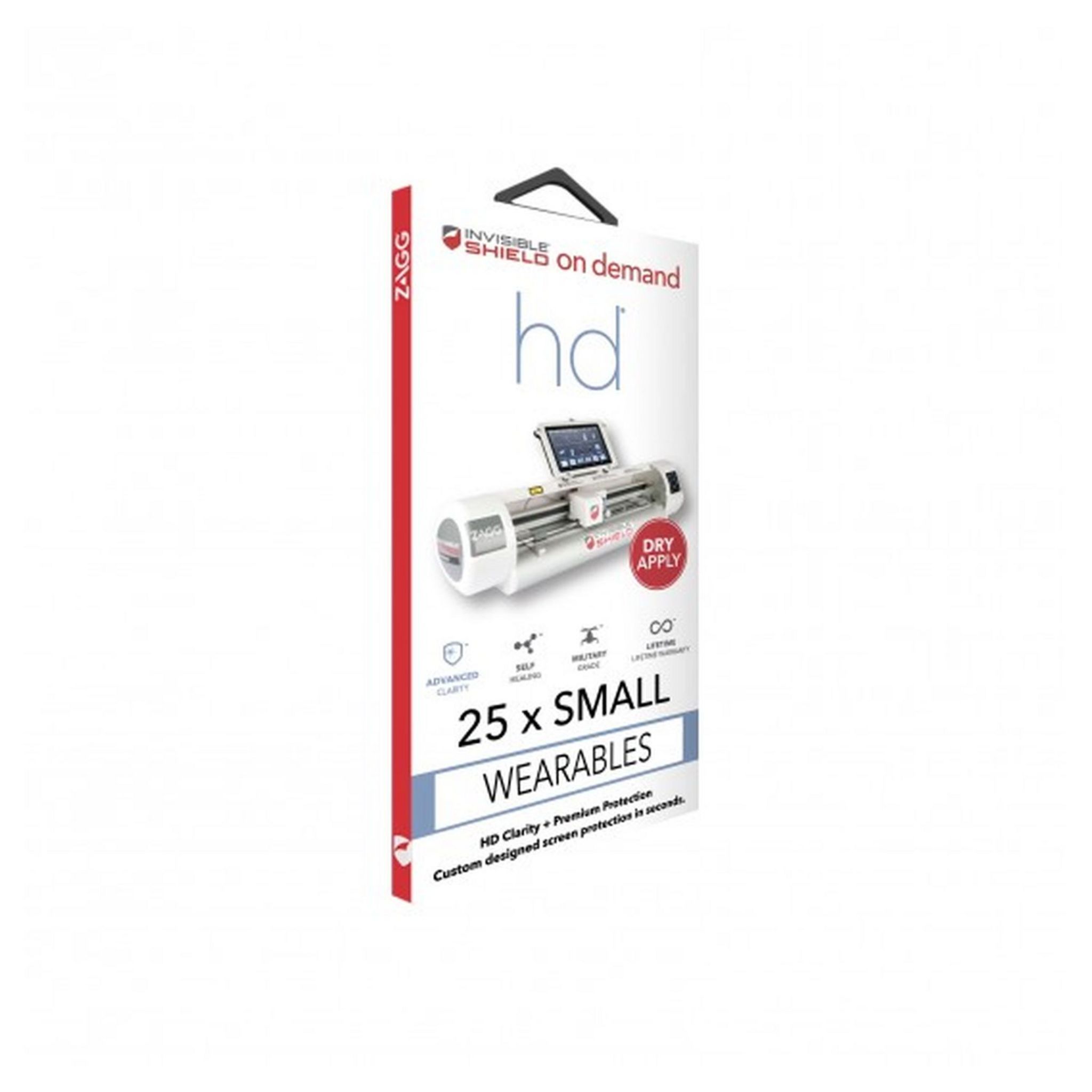 ZAGG 25 films Protection écran pour Smartphones  - Pack Consommables SMALL - ISOD by Zagg