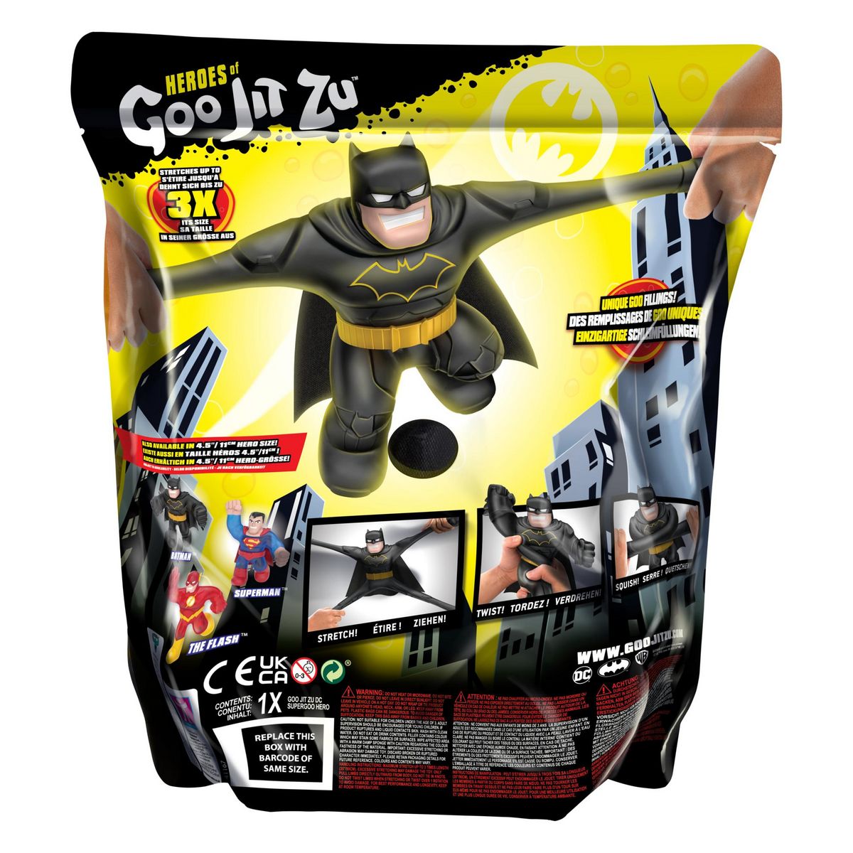 MOOSE Figurine Goo Jit Zu DC Comics Batman 21cm