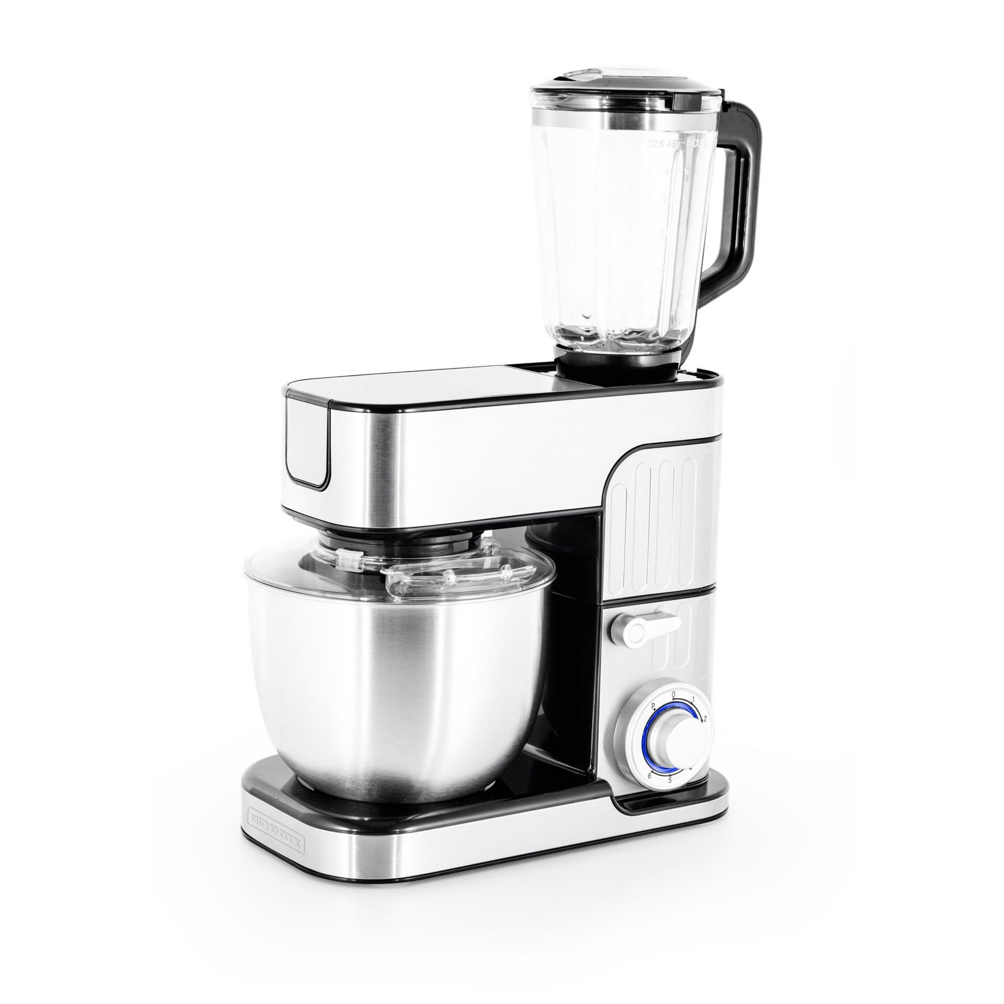 Voir la diapositive 3 : KITCHENCOOK Robot pâtissier multifonction 3 en 1 avec hachoir ANTARA - Inox