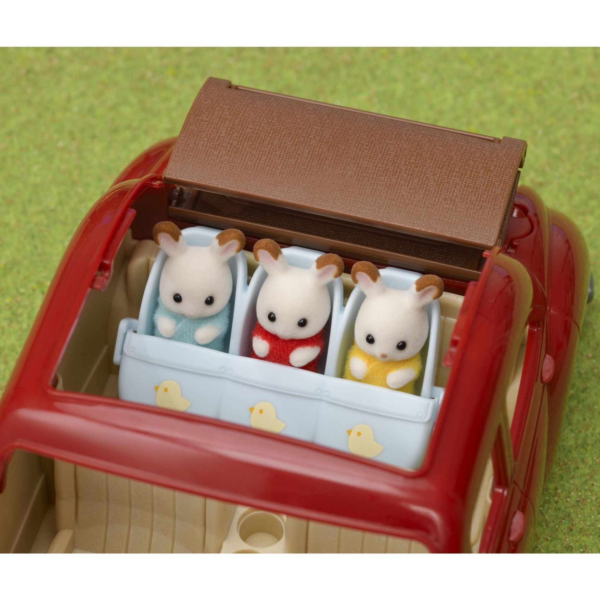 Voir la diapositive 6 : EPOCH D'ENFANCE Poussette Triple Sylvanian Families