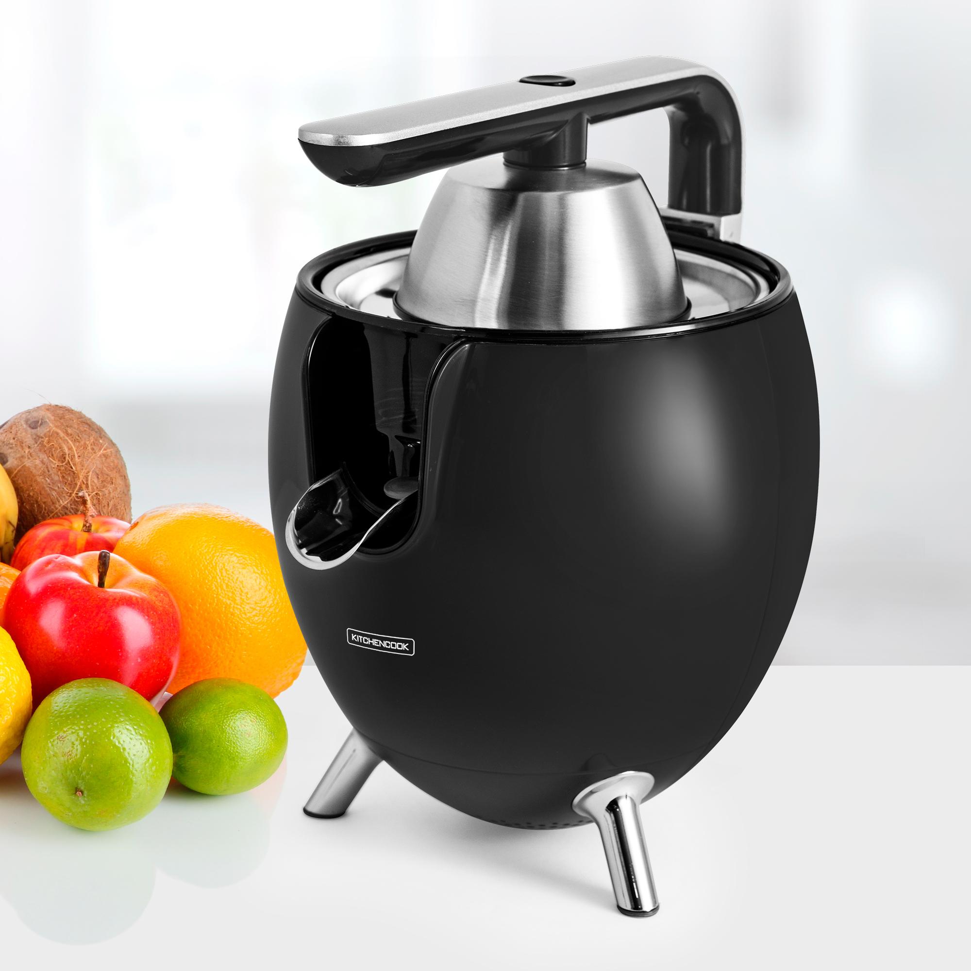 Voir la diapositive 8 : KITCHENCOOK Presse agrume électrique PRESS POD - Noir