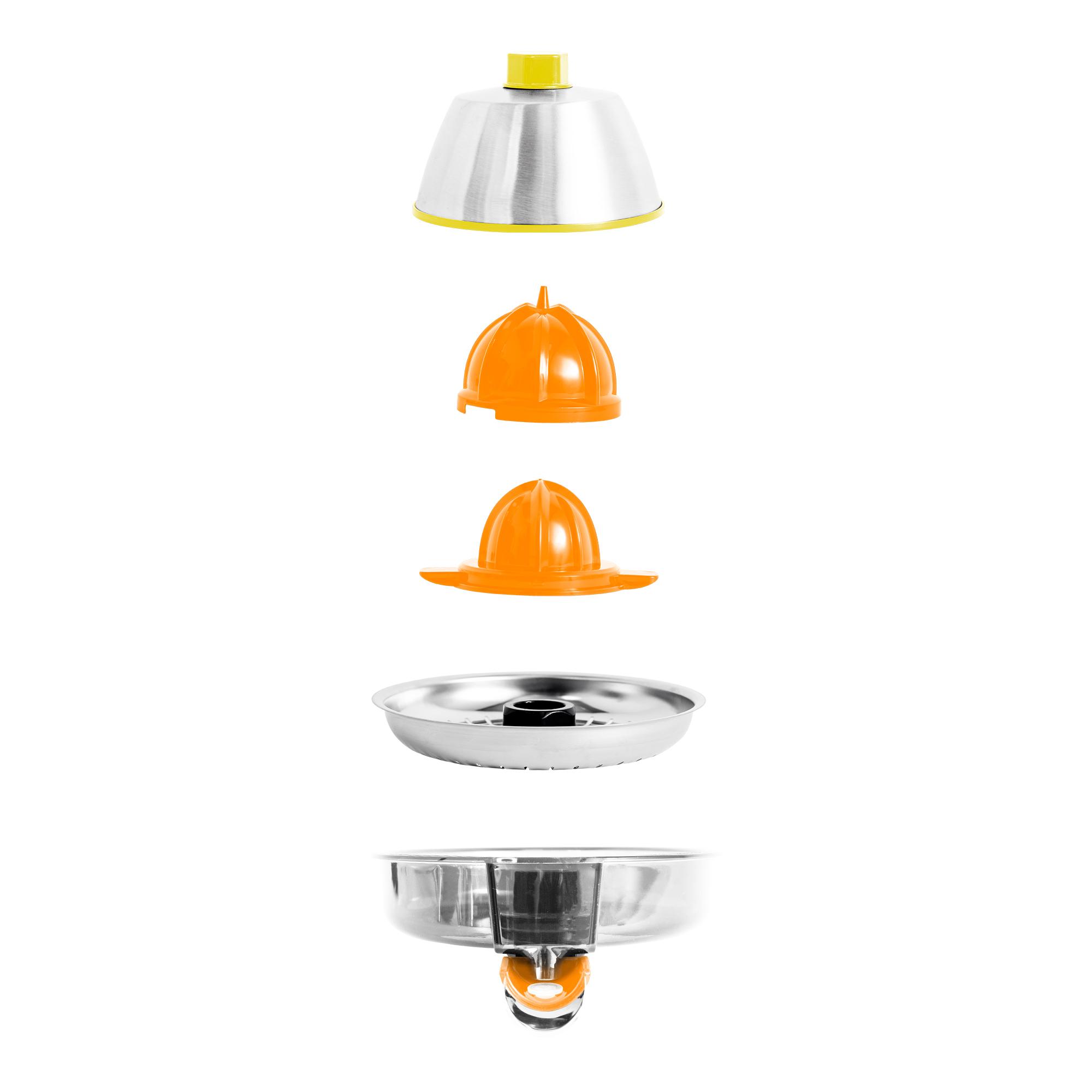 Voir la diapositive 5 : KITCHENCOOK Presse agrume électrique PRESSPOD - Jaune