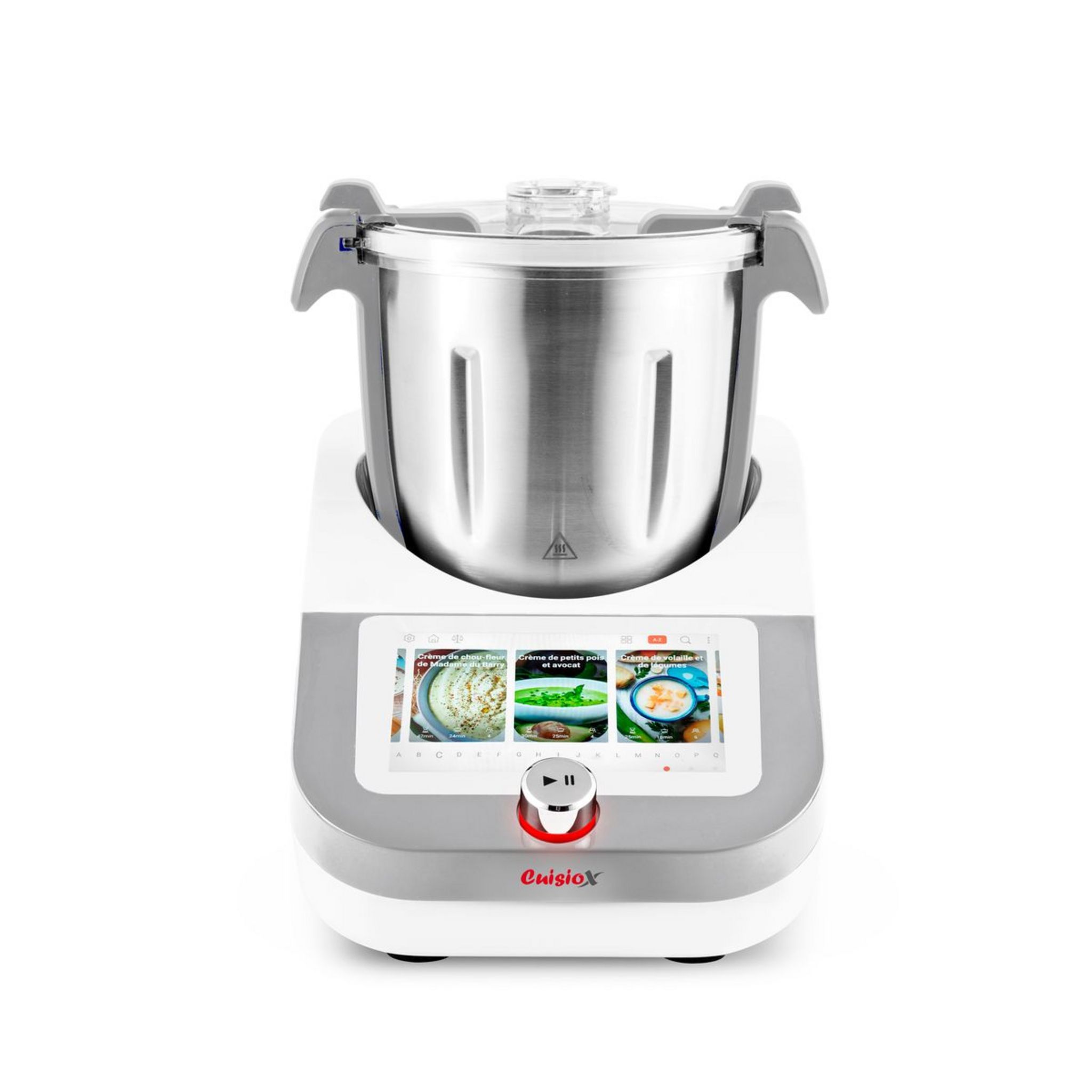 Voir la diapositive 2 : KITCHENCOOK Robot cuiseur multifonction connecté CUISIO X - Blanc