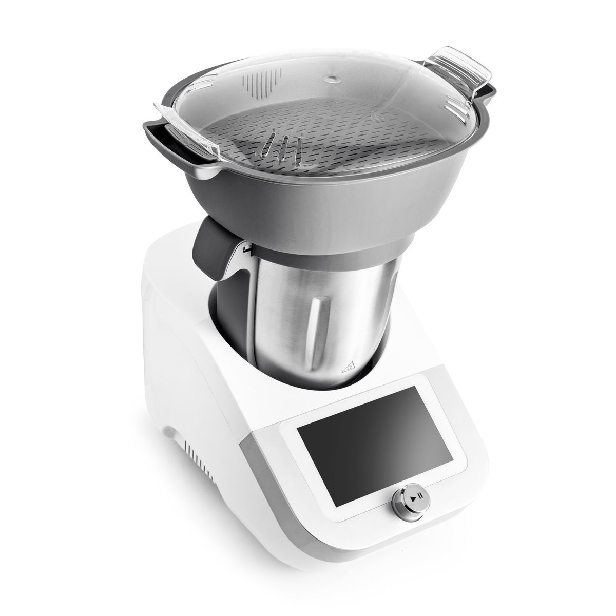 KITCHENCOOK Robot cuiseur multifonction connecté CUISIO X - Blanc