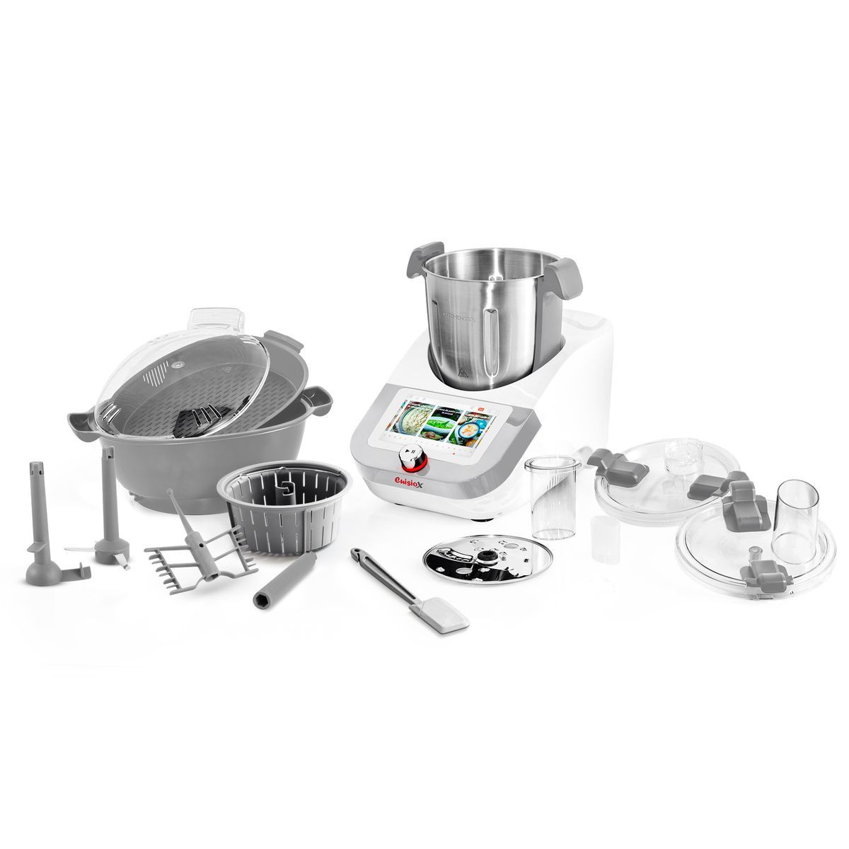 KITCHENCOOK Robot cuiseur multifonction connecté CUISIO X - Blanc