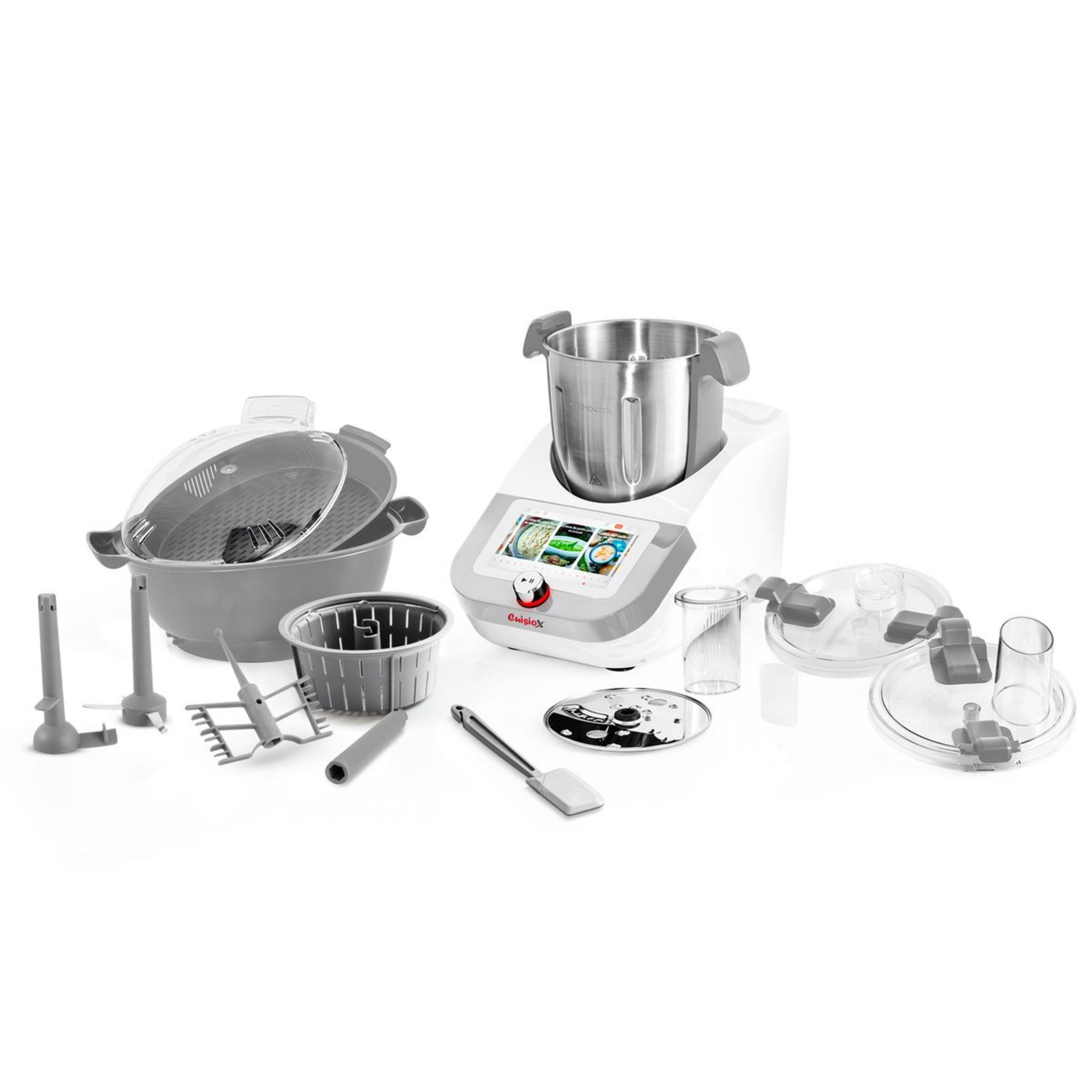 Voir la diapositive 15 : KITCHENCOOK Robot cuiseur multifonction connecté CUISIO X - Blanc