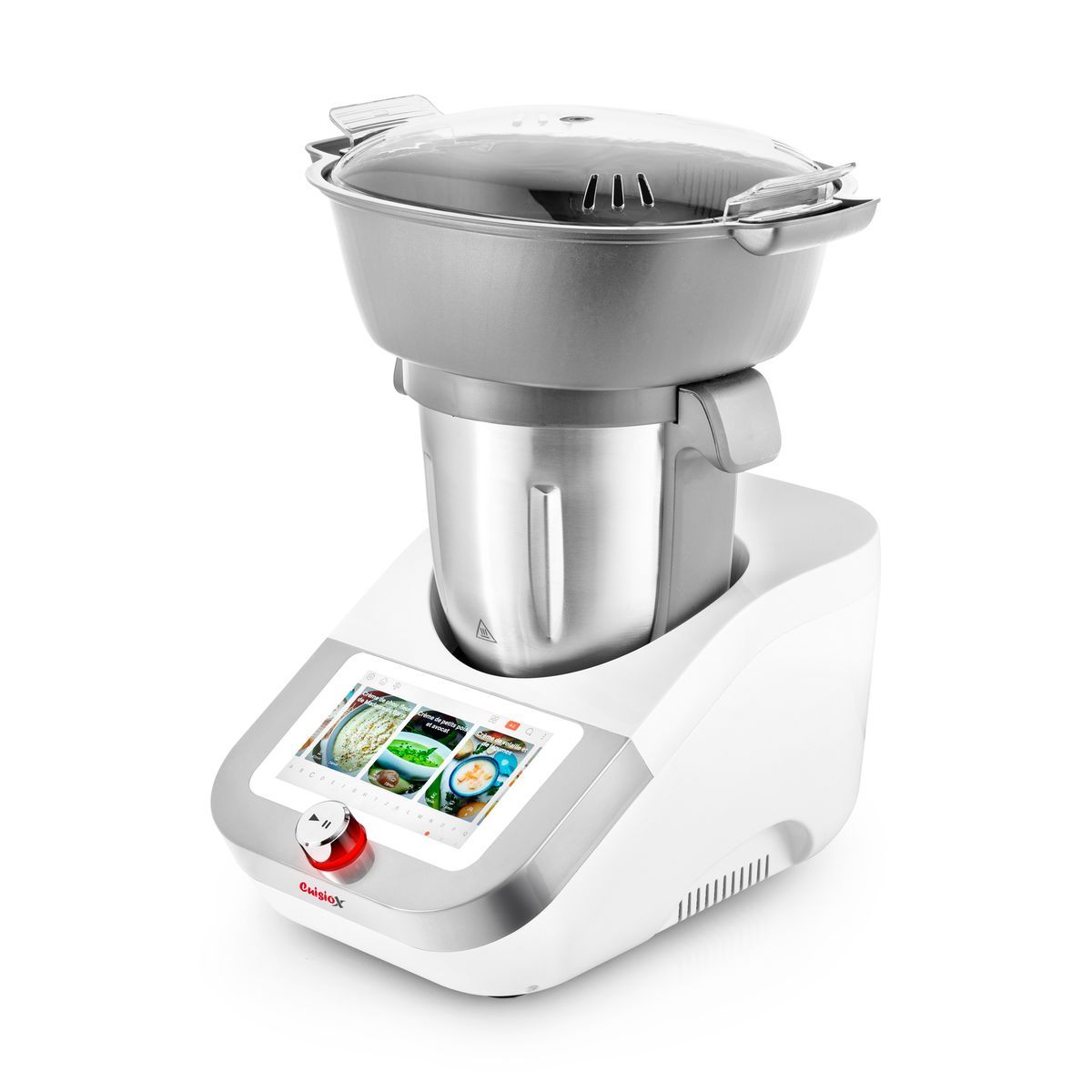 KITCHENCOOK Robot cuiseur multifonction connecté CUISIO X - Blanc