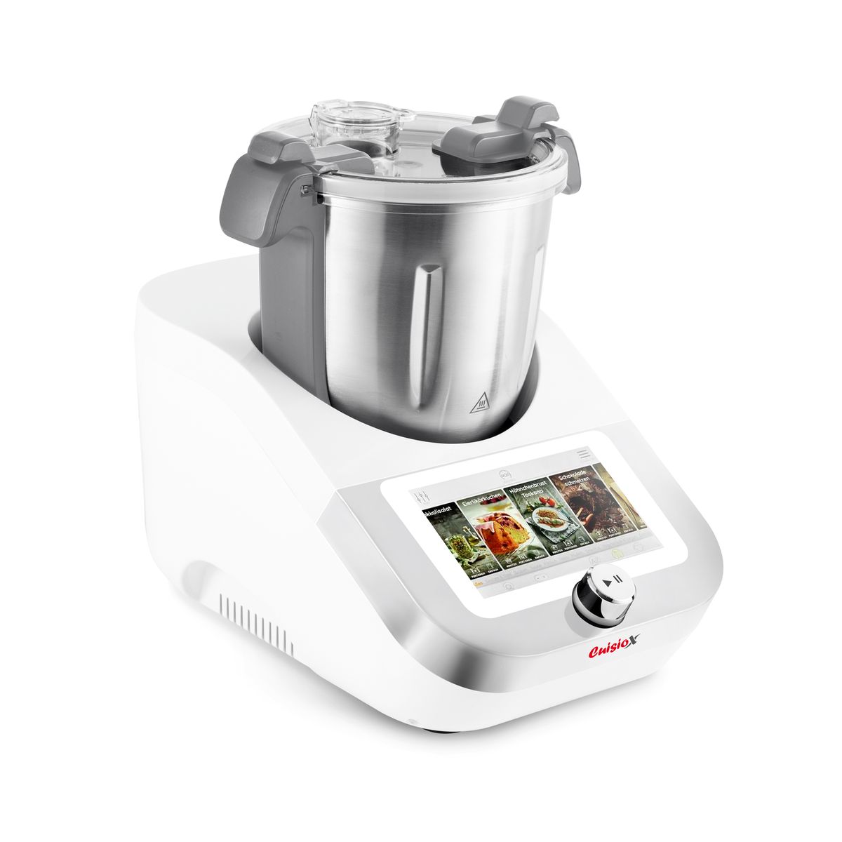 Voir la diapositive 4 : KITCHENCOOK Robot cuiseur multifonction connecté CUISIO X - Blanc