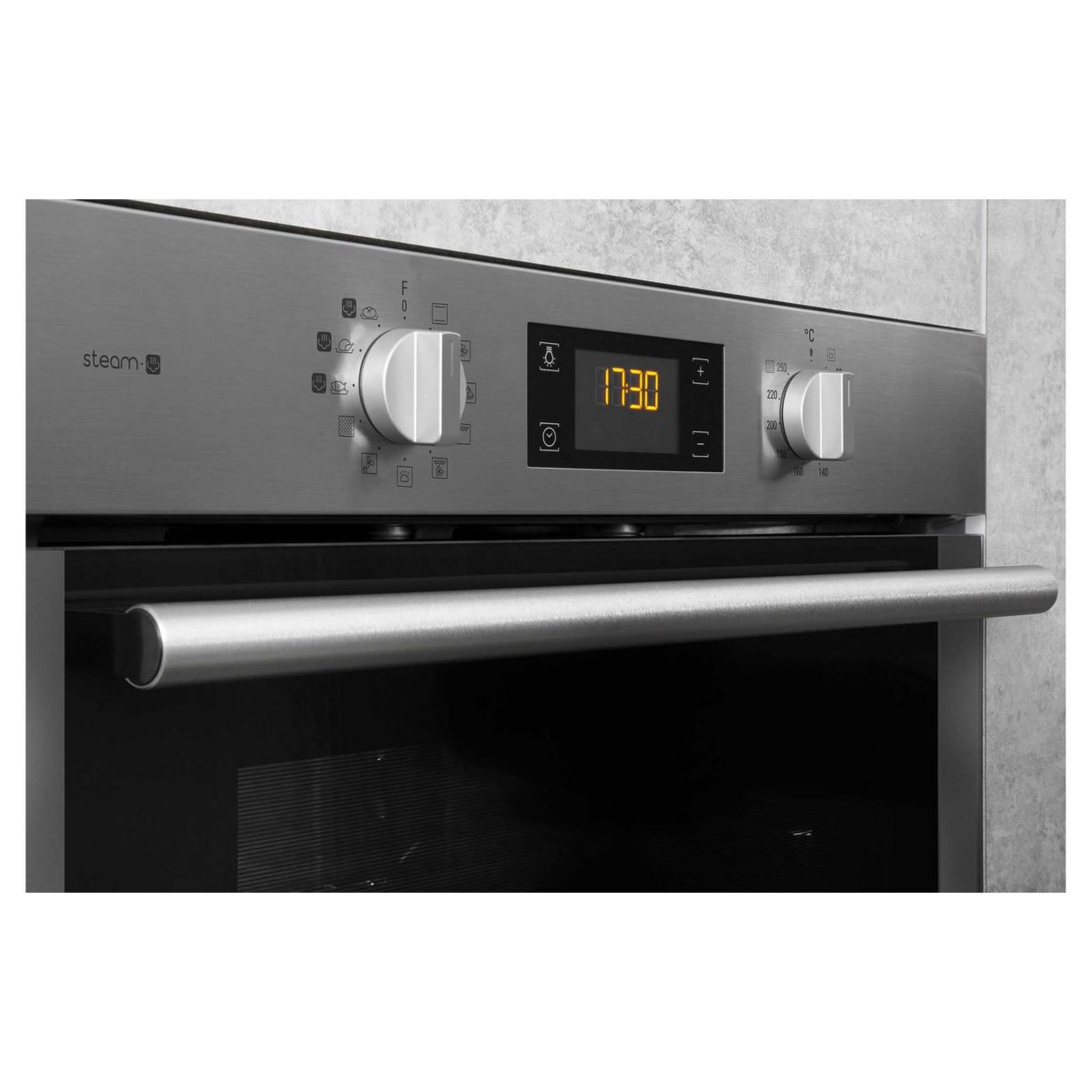 Voir la diapositive 4 : HOTPOINT Four encastrable FA4S8419PIXHA, 71 L, Multifonction, Chaleur pulsé, Nettoyage pyrolyse