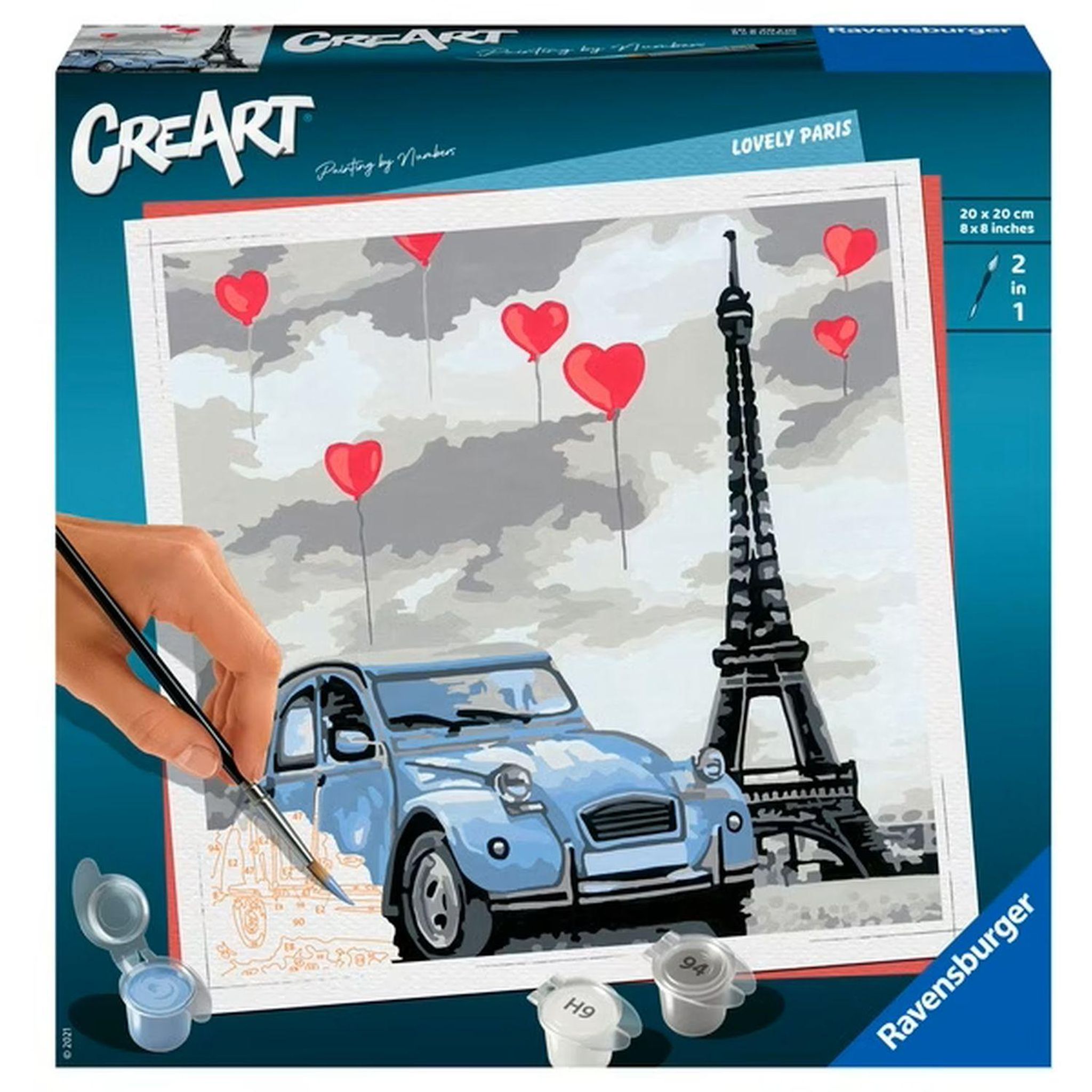 RAVENSBURGER Creart Carré collection 20x20cm