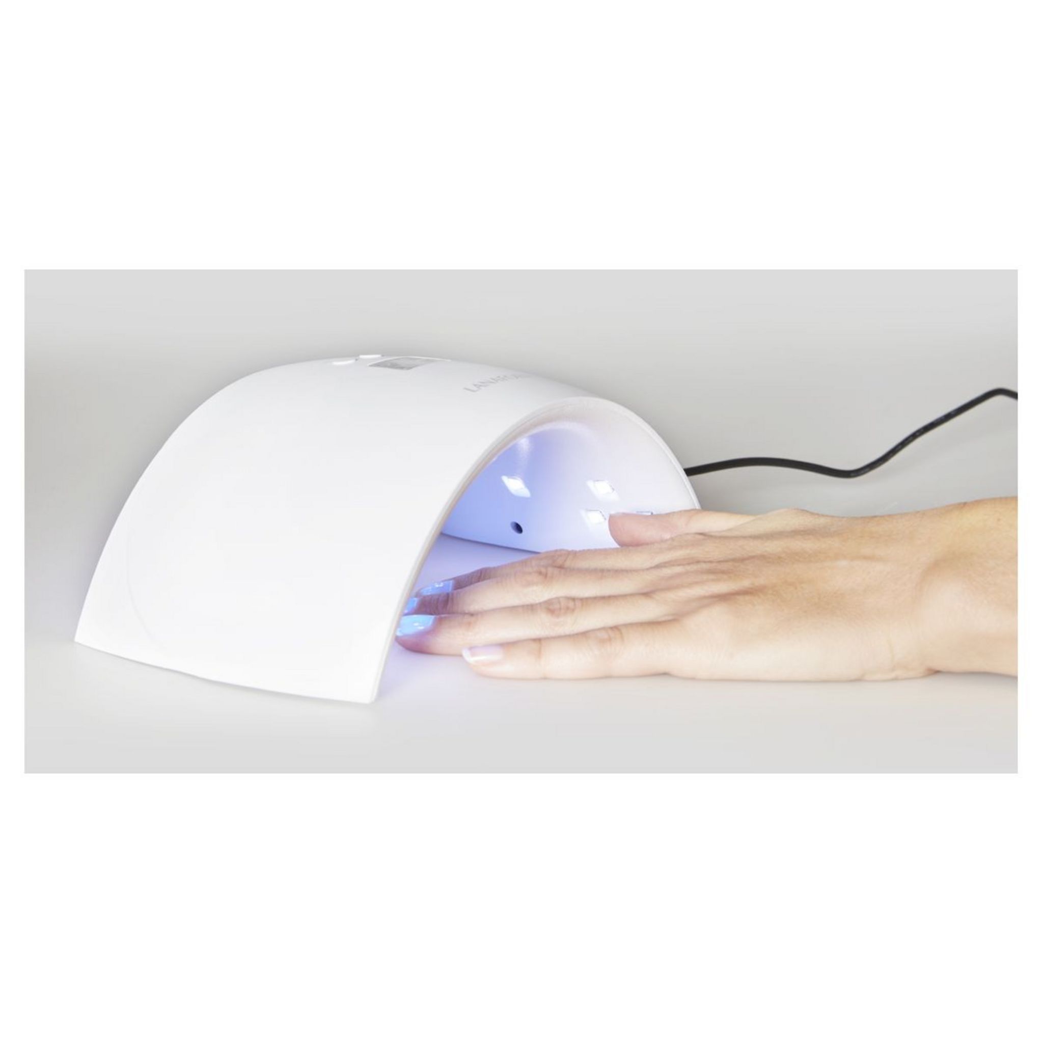 Voir la diapositive 5 : LANAFORM Sèche ongles LA130513 - Blanc