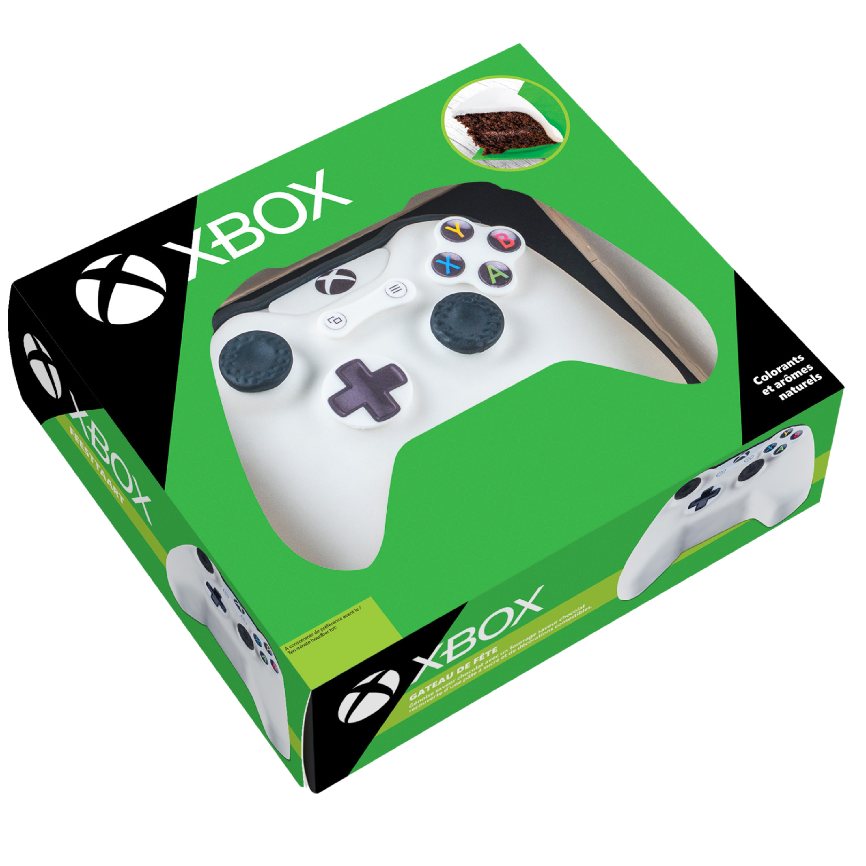 Voir la diapositive 2 : MON PÂTISSIER Gâteau 3D XBOX 8 parts 800g