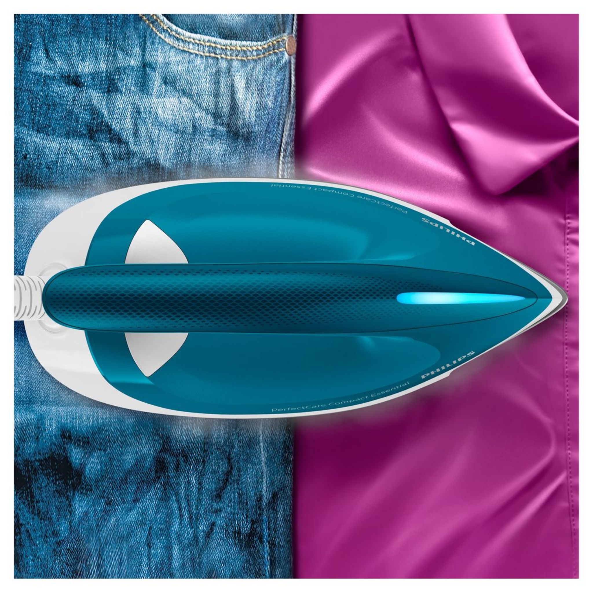 Voir la diapositive 4 : PHILIPS Centrale vapeur GC6840 - Bleu