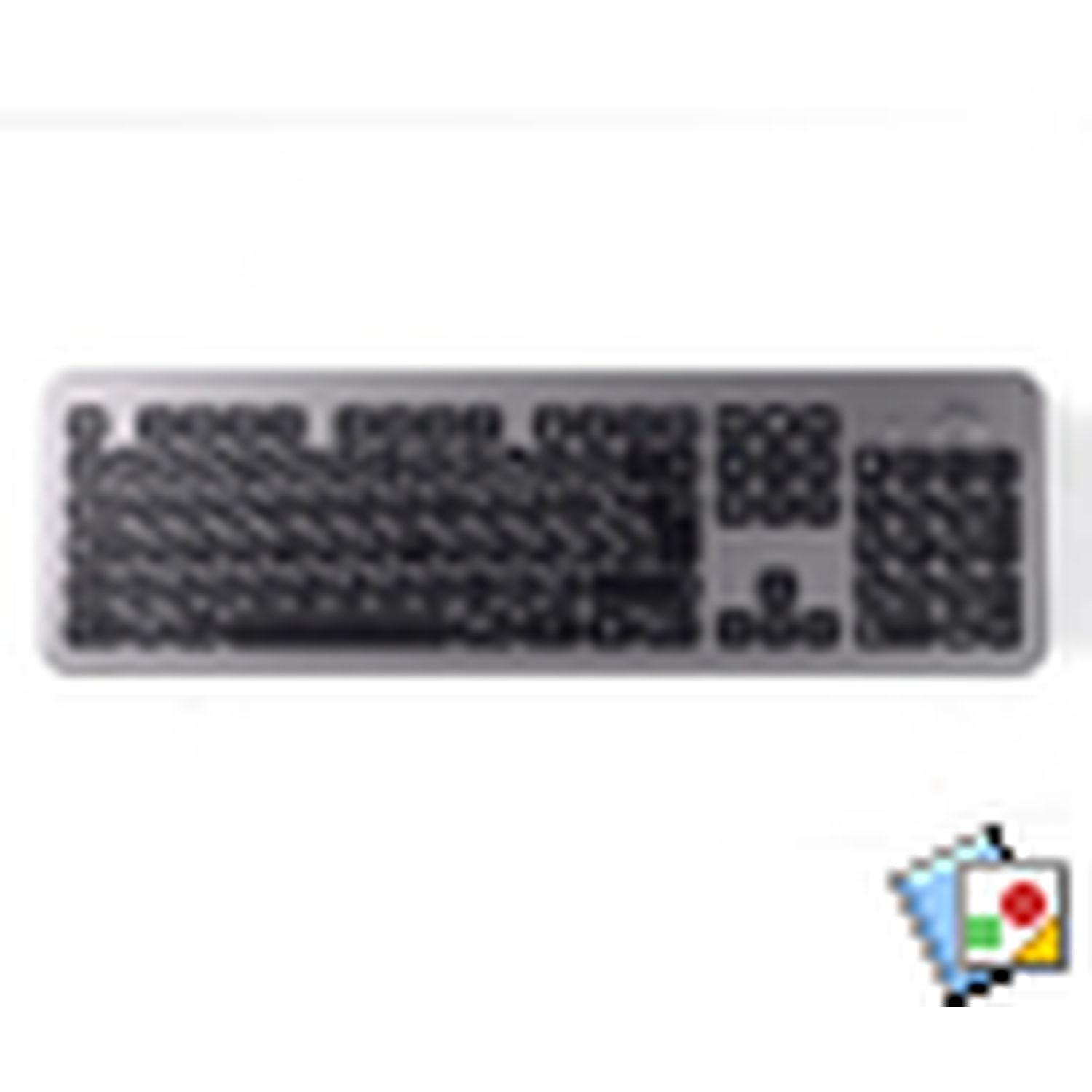 Voir la diapositive 2 : QILIVE Clavier + Souris SF - Q3670 - Noir