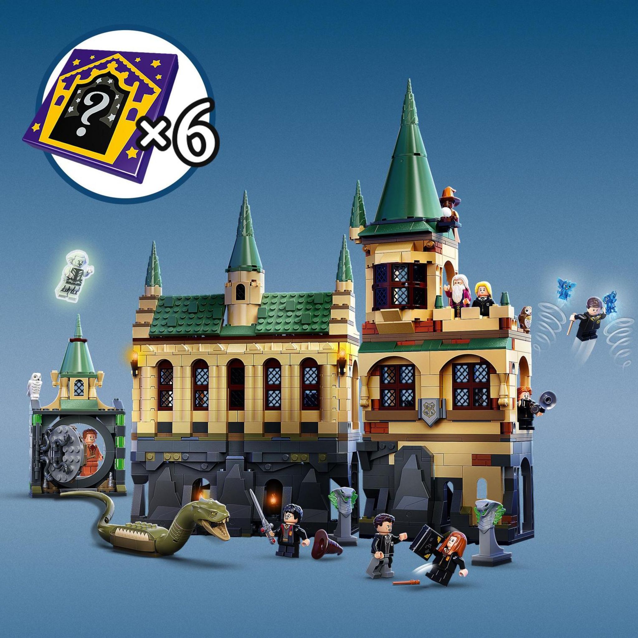 Voir la diapositive 6 : LEGO Harry Potter 76389 - Chambre des secrets de Poudlard