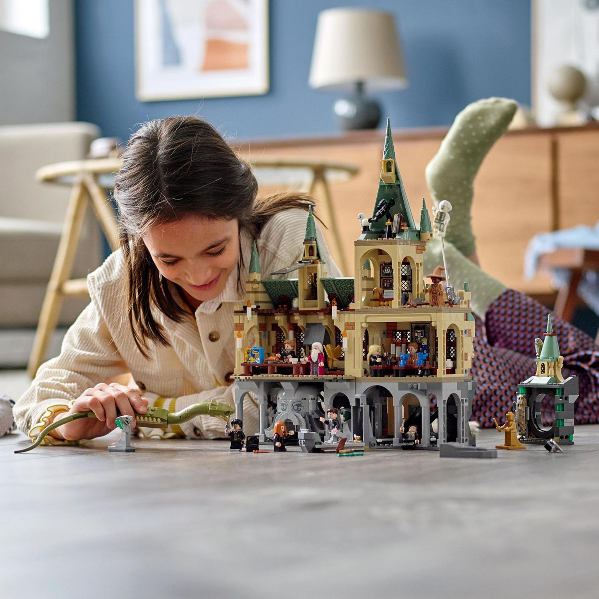 Voir la diapositive 7 : LEGO Harry Potter 76389 - Chambre des secrets de Poudlard