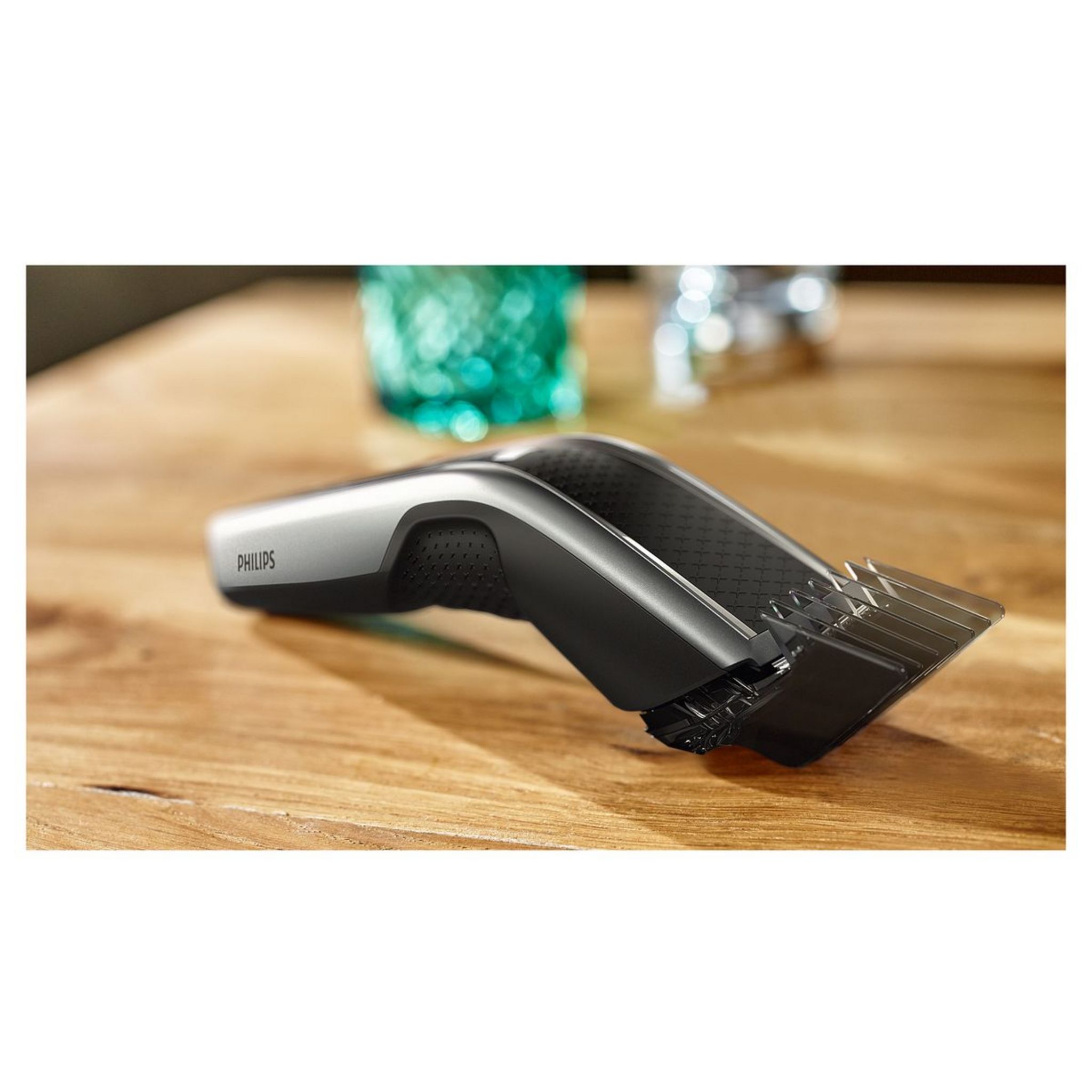 Voir la diapositive 2 : PHILIPS Tondeuse cheveux HC5630/15 - Gris