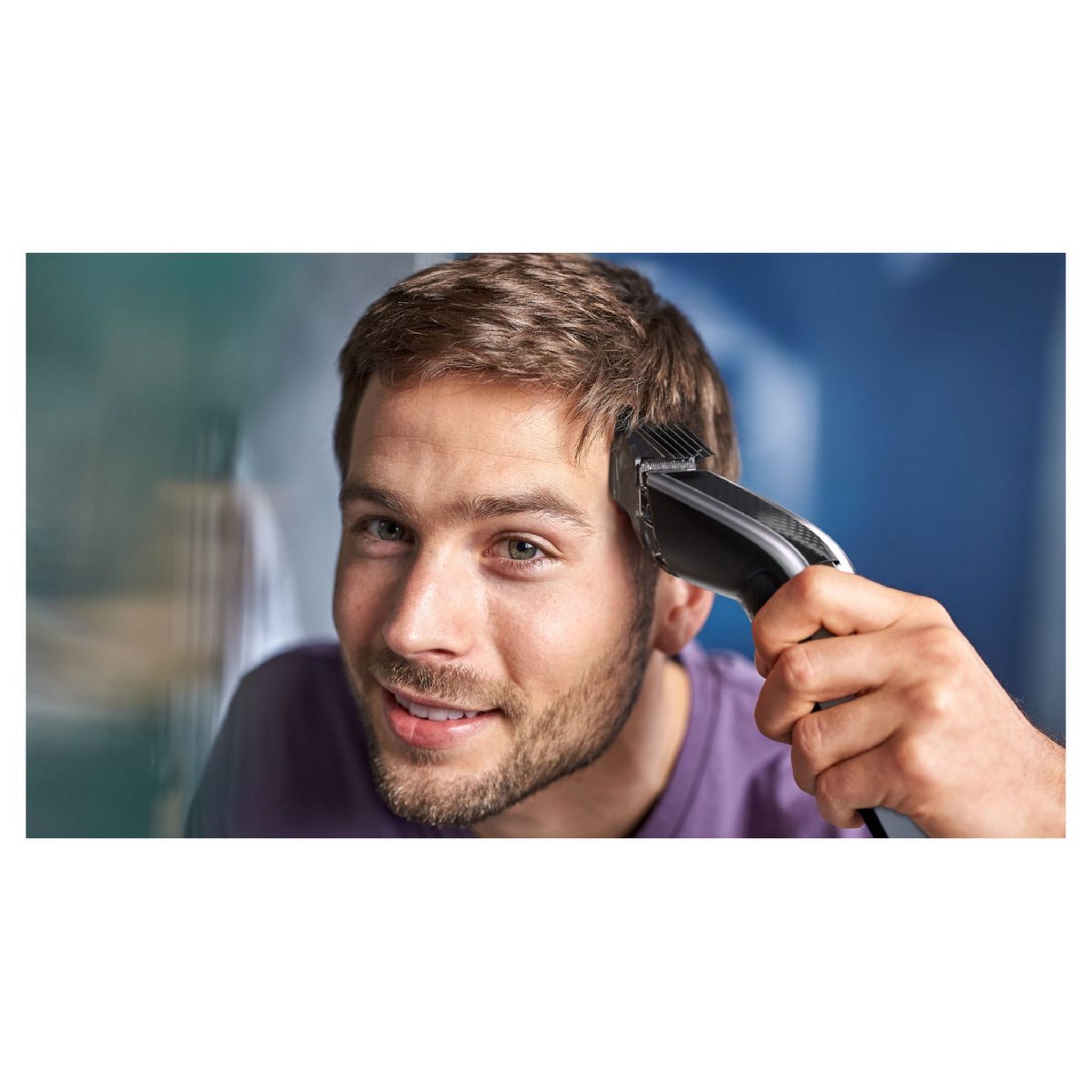 Voir la diapositive 7 : PHILIPS Tondeuse cheveux HC5630/15 - Gris