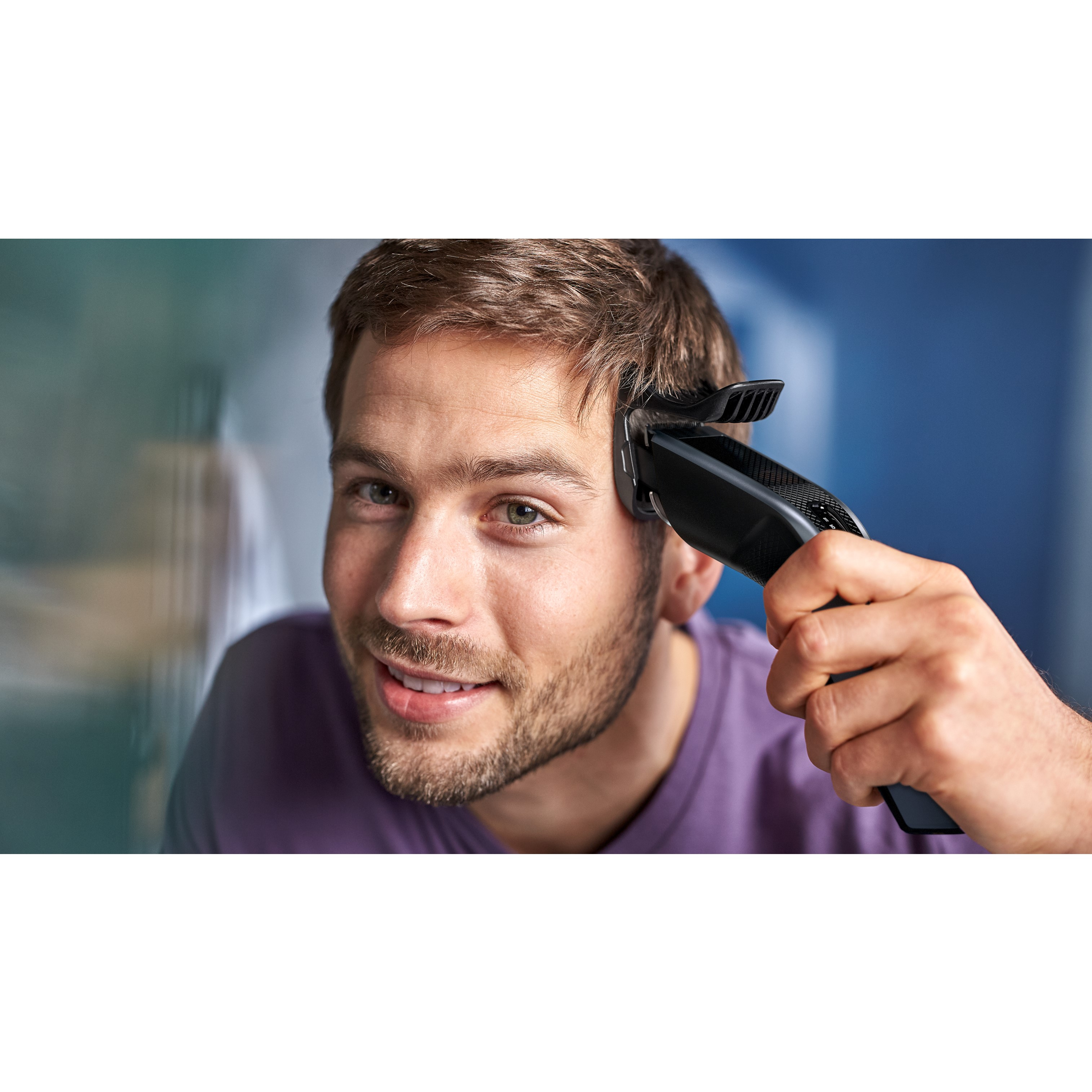 Voir la diapositive 2 : PHILIPS Tondeuse cheveux HC3530/15 - Gris