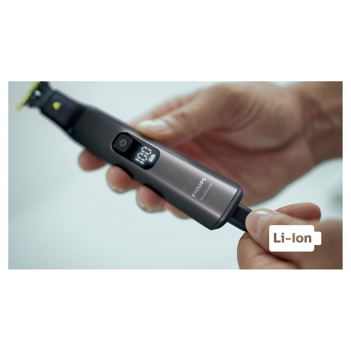 PHILIPS Tondeuse visage et corps QP6550/16 - Gris