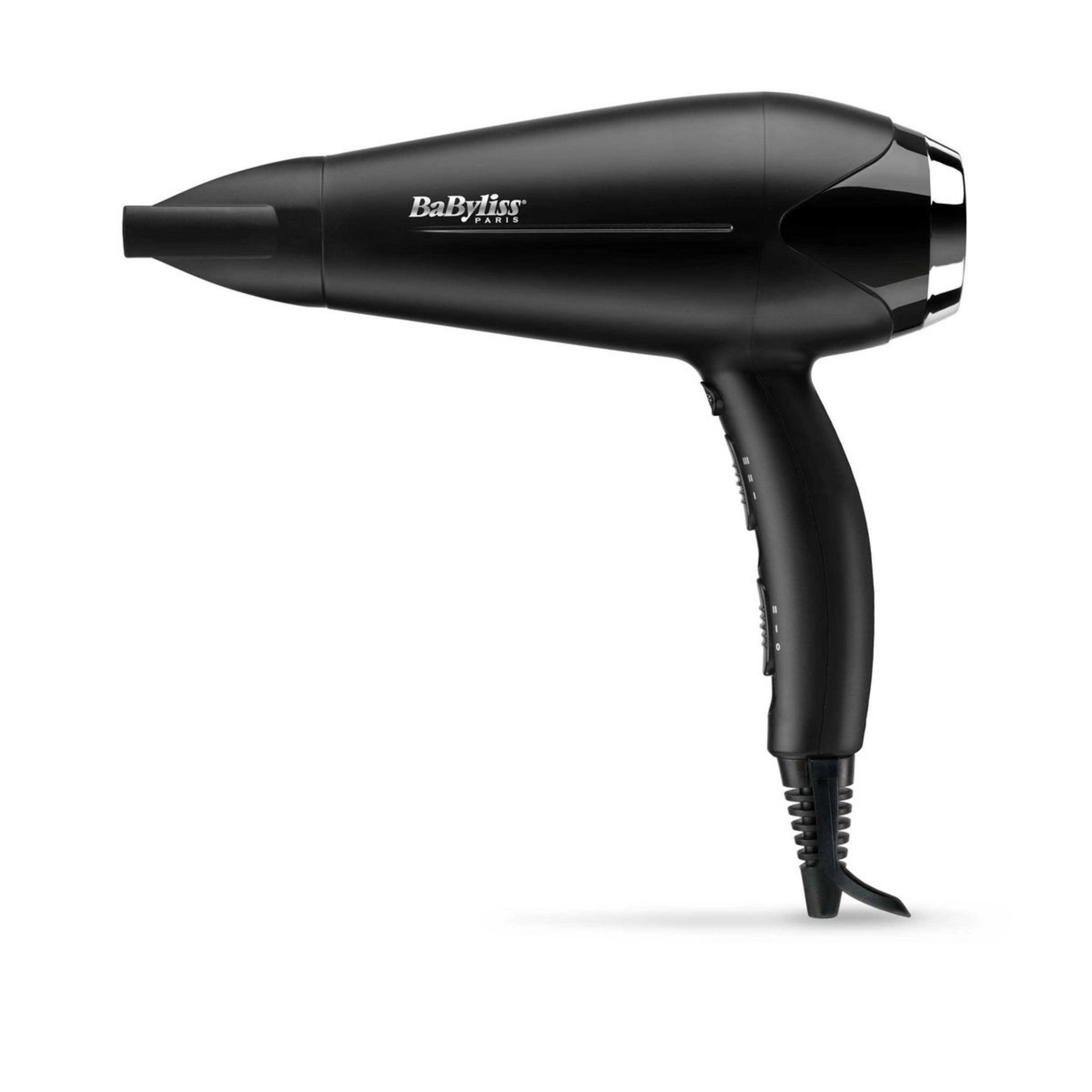 Voir la diapositive 4 : BABYLISS Sèche cheveux avec diffuseur fonction ionique D572DE - Noir