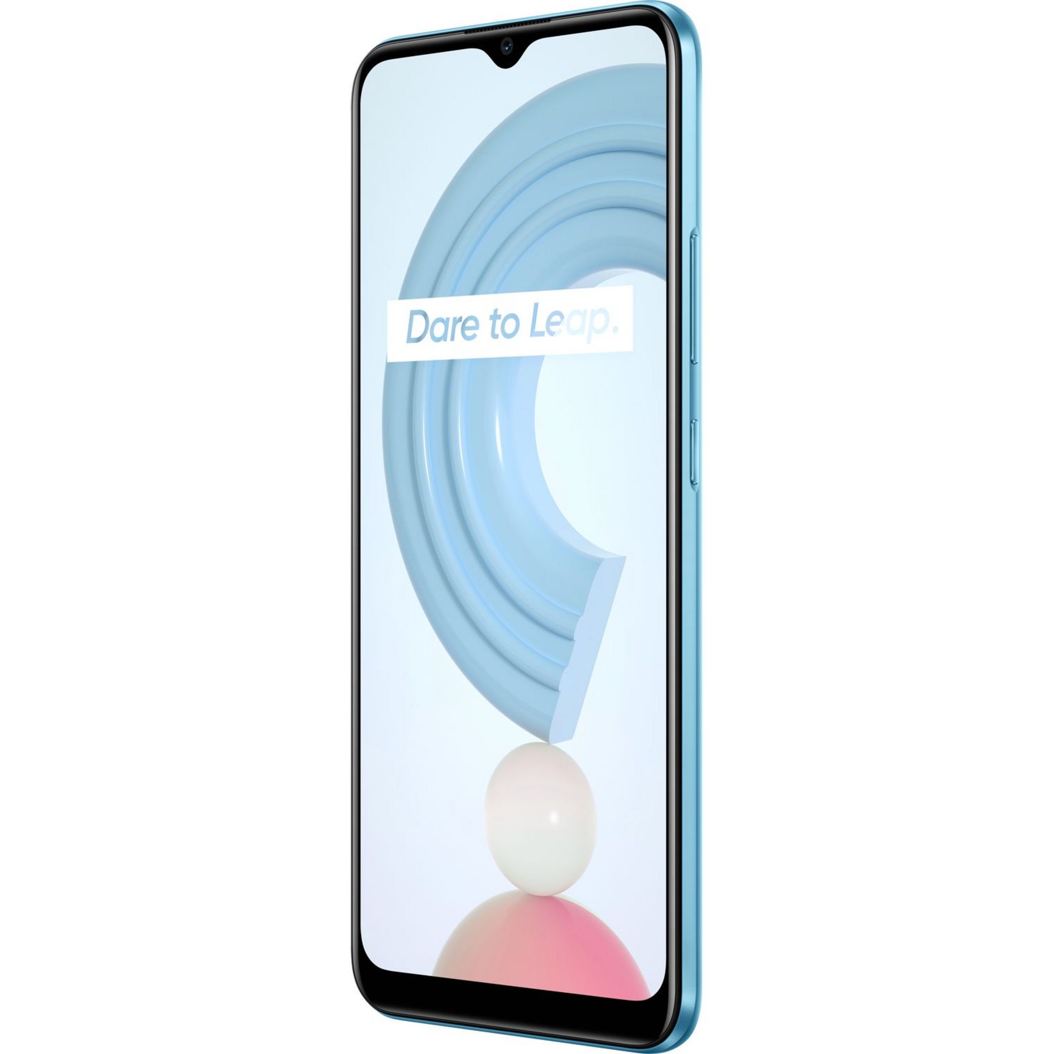 Voir la diapositive 6 : REALME Smartphone C21  32 Go  6.5 pouces  Bleu  4G  Double Nano Sim